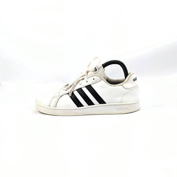 Adidas SuperStar White Sneakers | Black Stripes