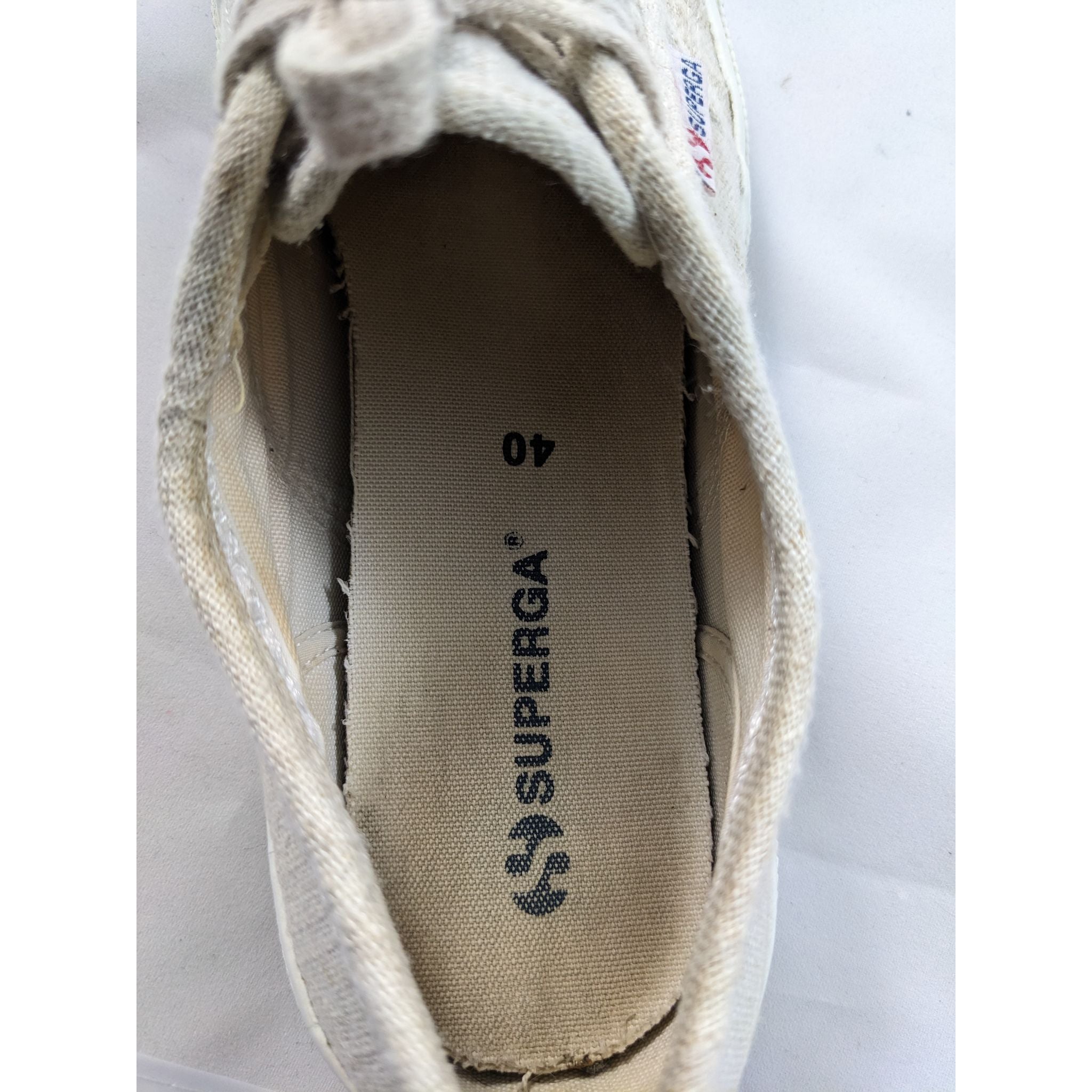 Superga Beige Sneakers