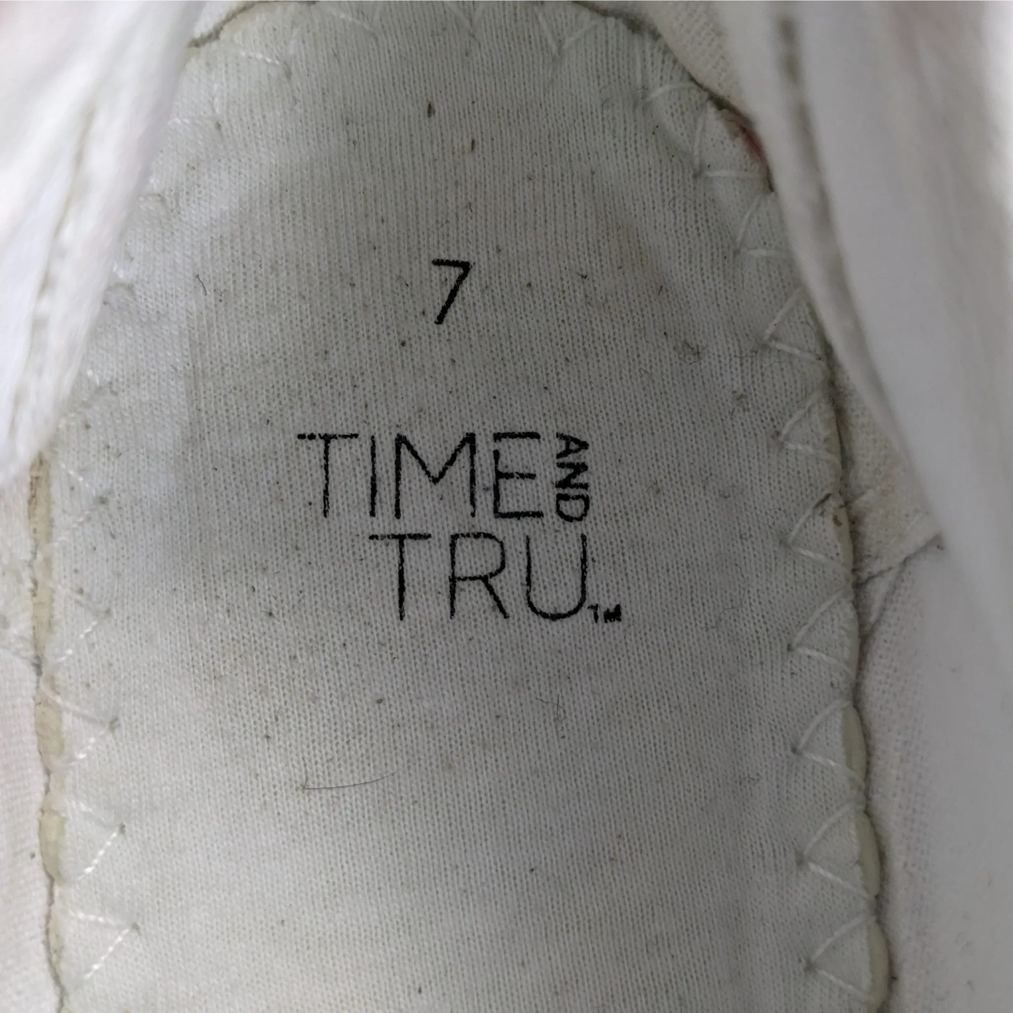 Time&Tru White Sneakers