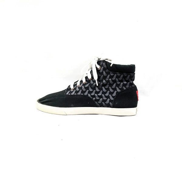BucketFeet Black HighTops
