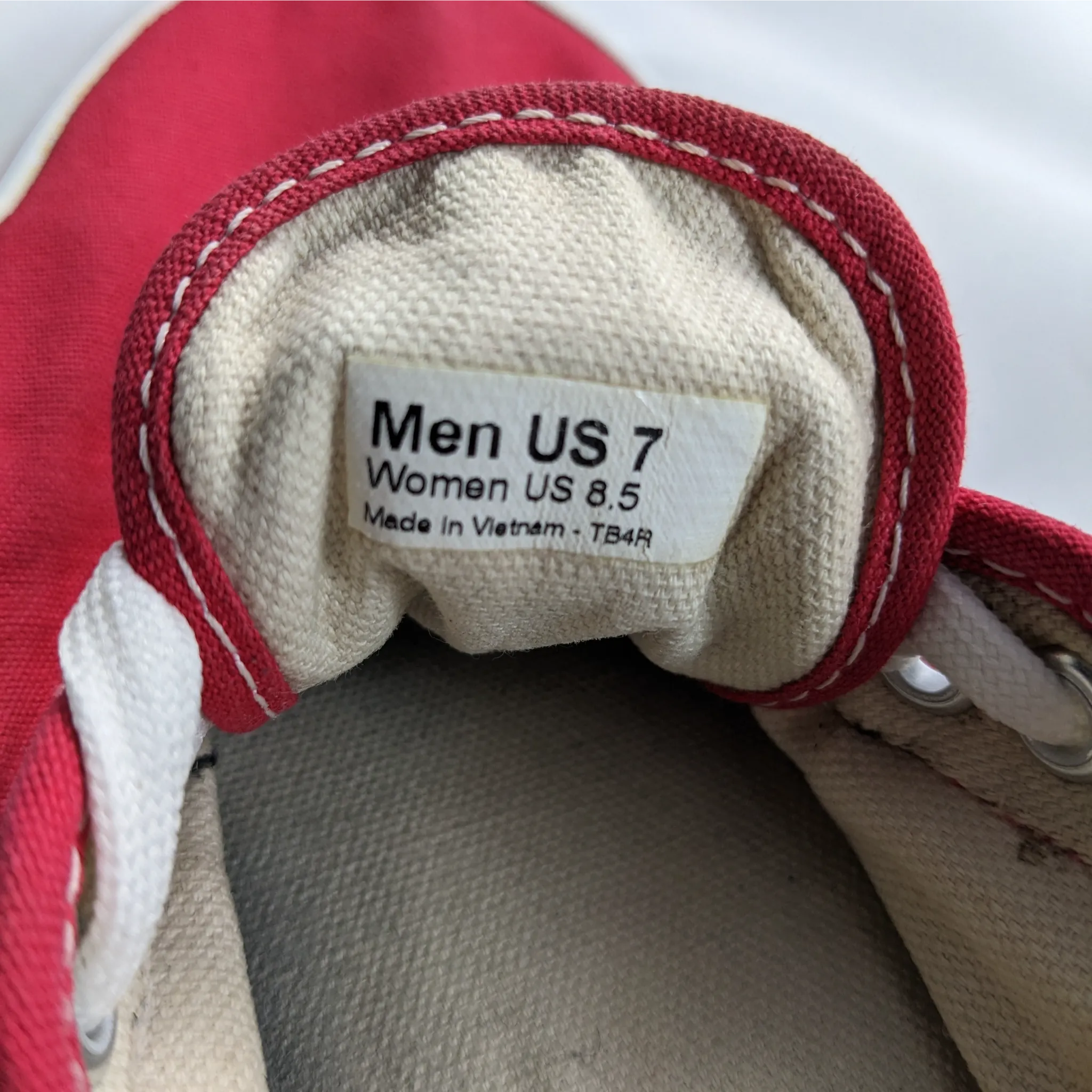 Vans Red Sneakers