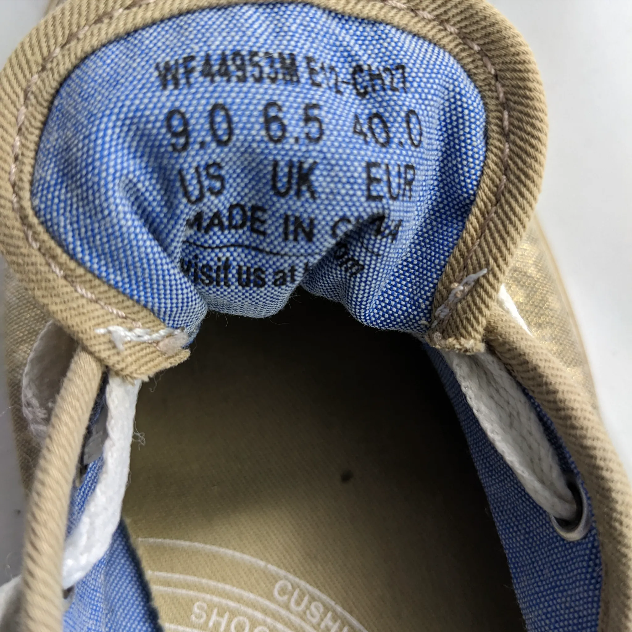Keds Beige Sneakers Premium O