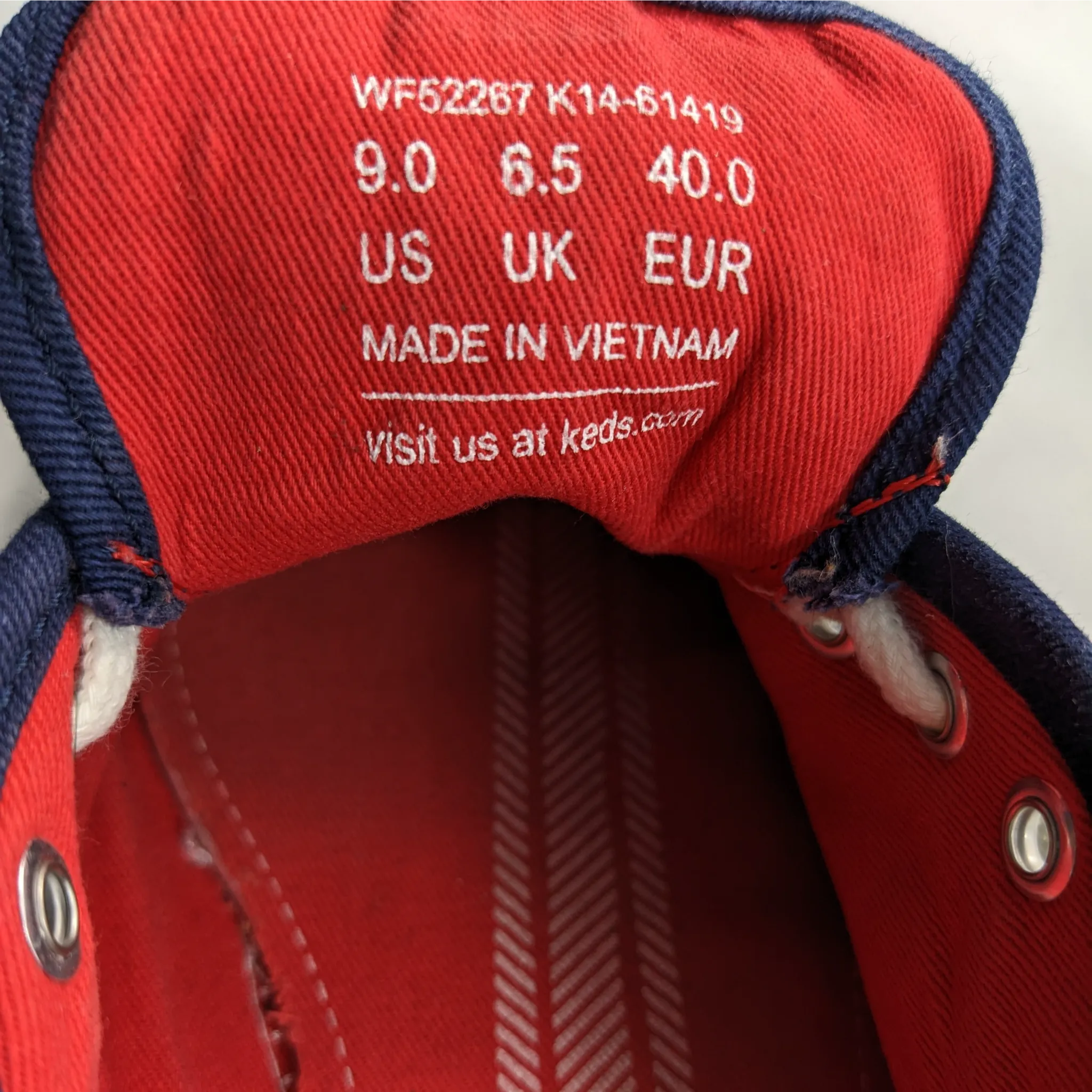 Keds Blue Sneakers Premium V
