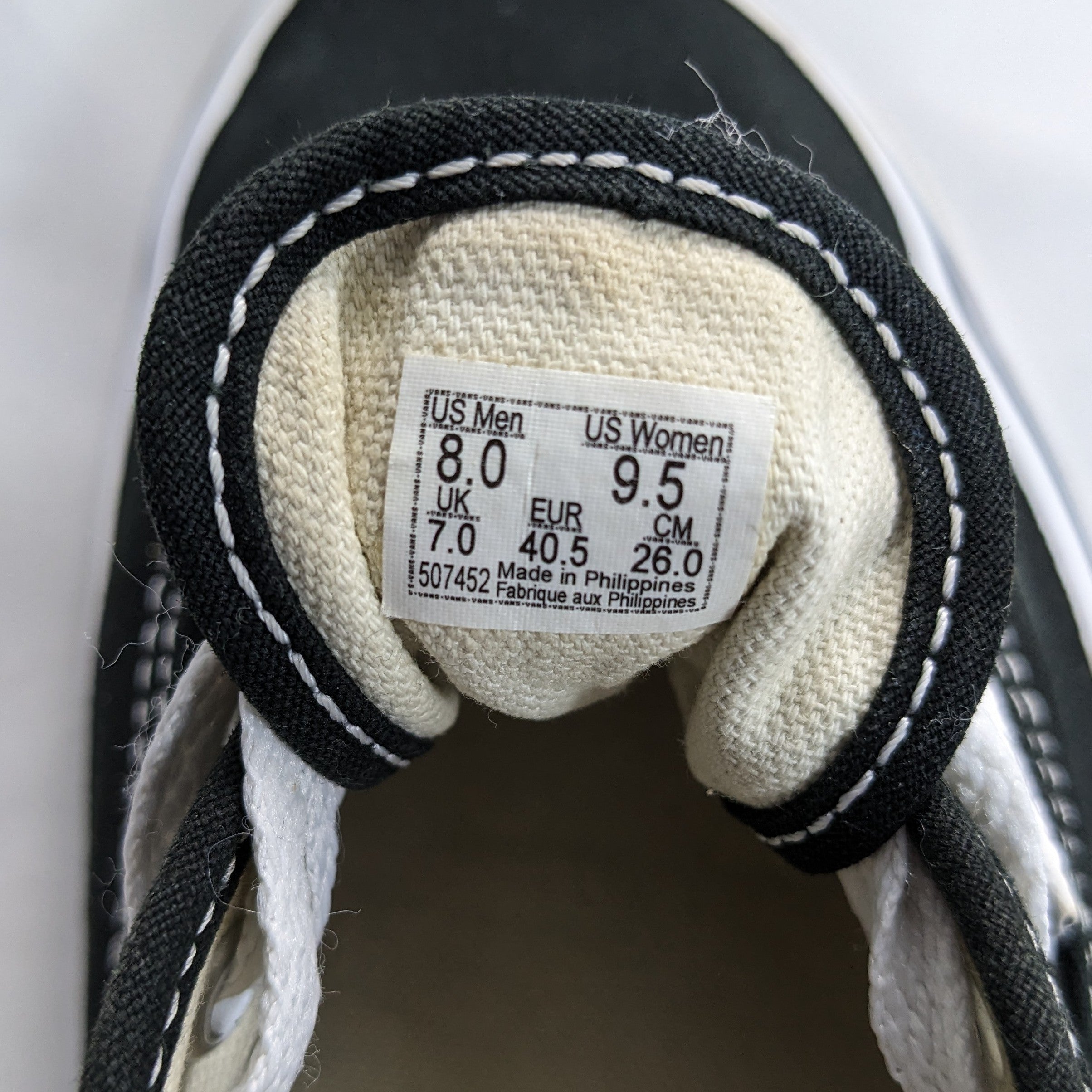 Vans Black Sneakers Premium Plus