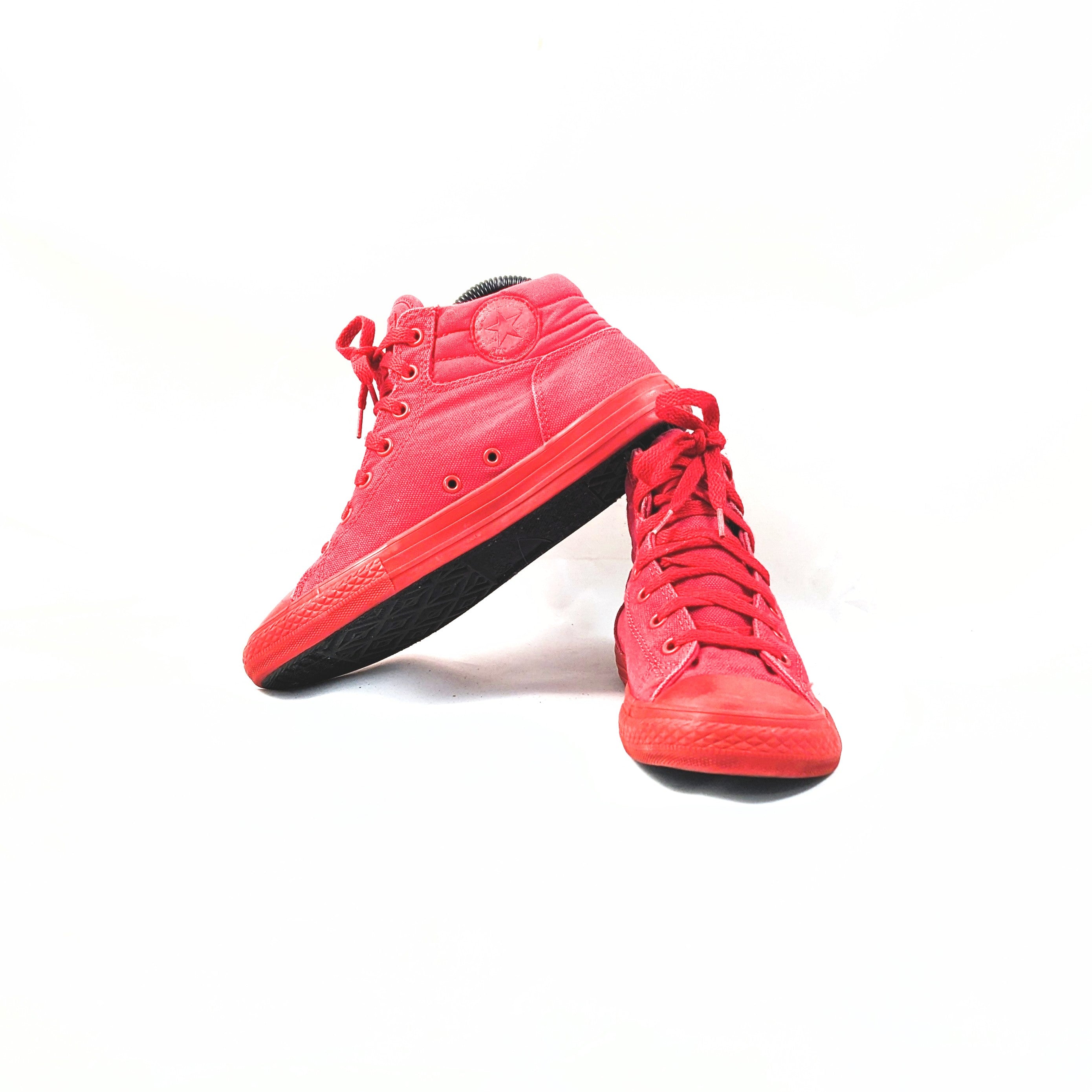 Converse Red Hightops Premium C