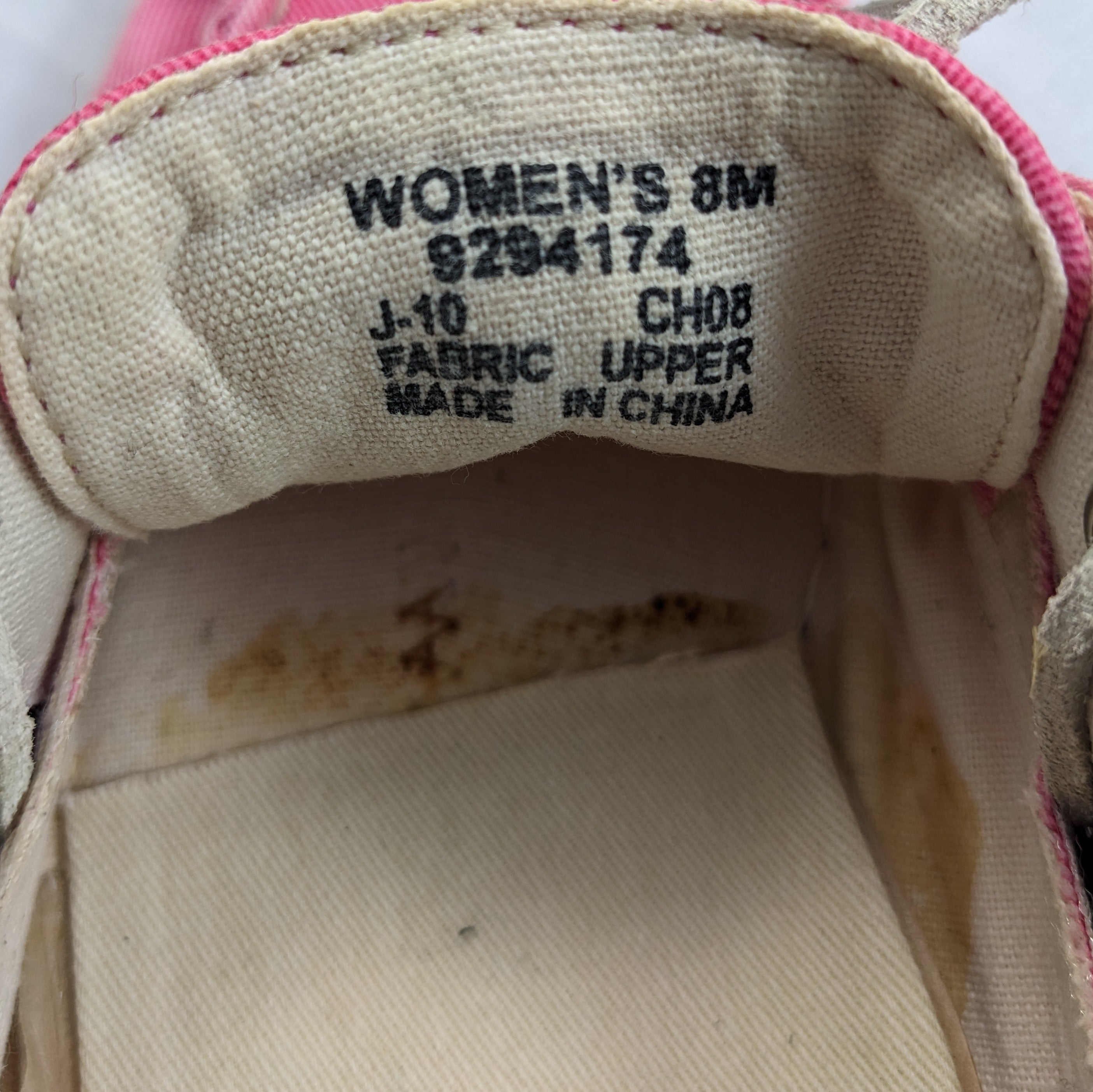 حذاء SperryTopSider باللون الوردي