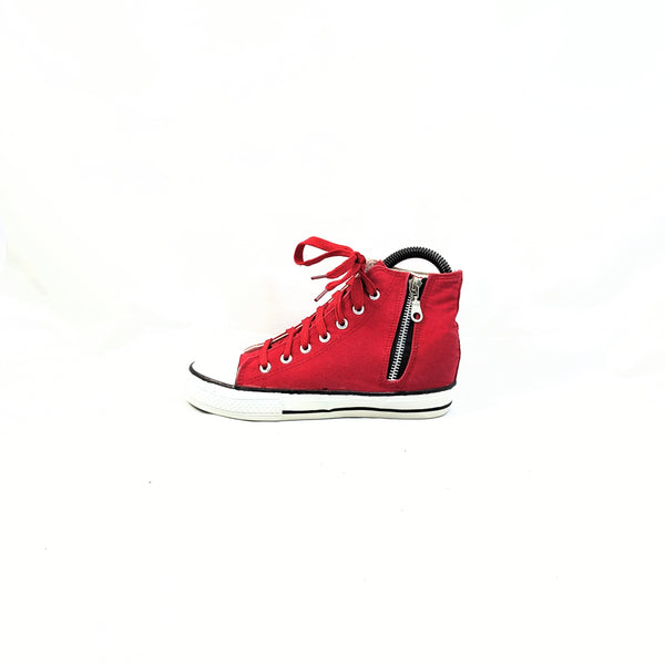 Red Hightop Sneakers