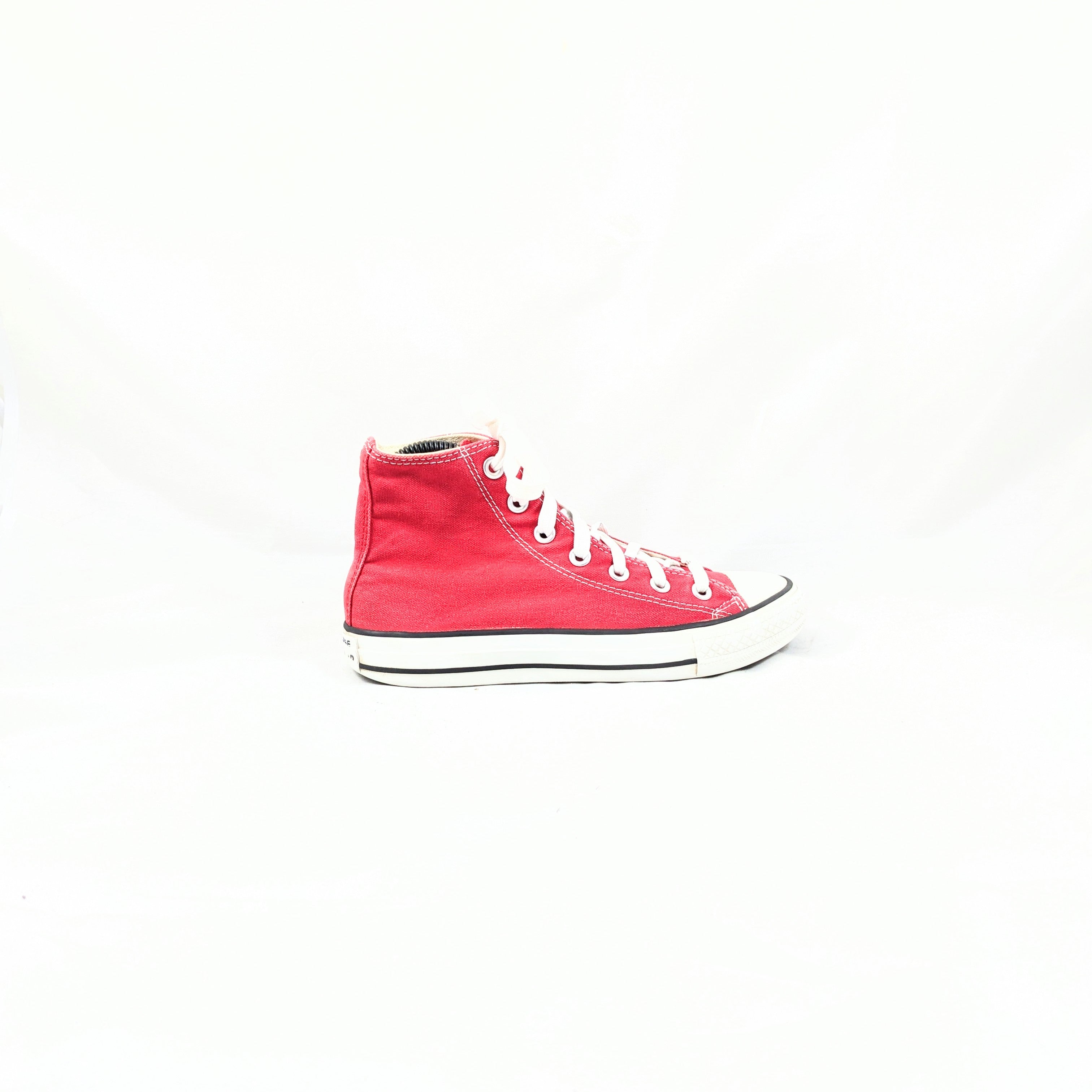 Converse Red Hightops Premium C