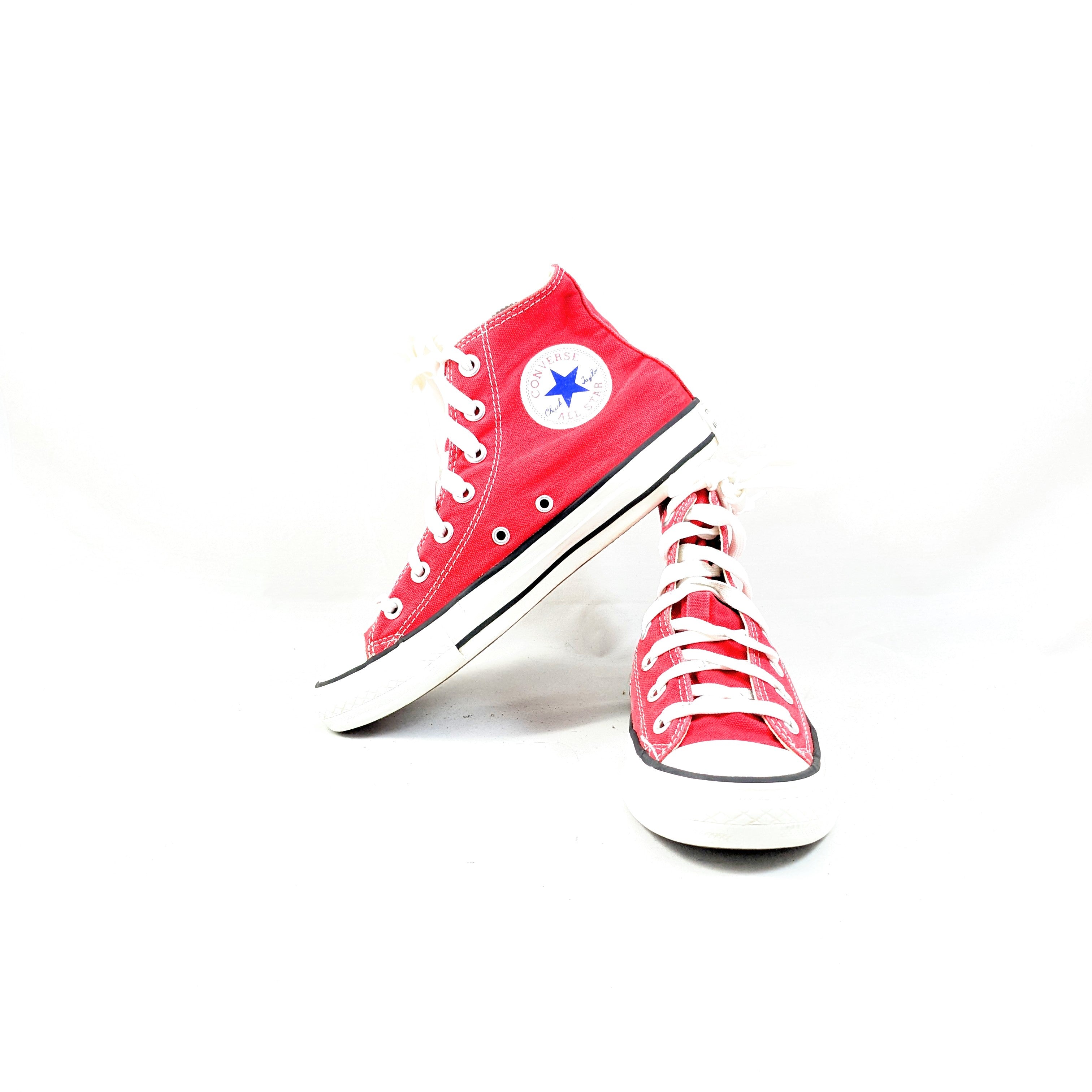 Converse Red Hightops Premium C