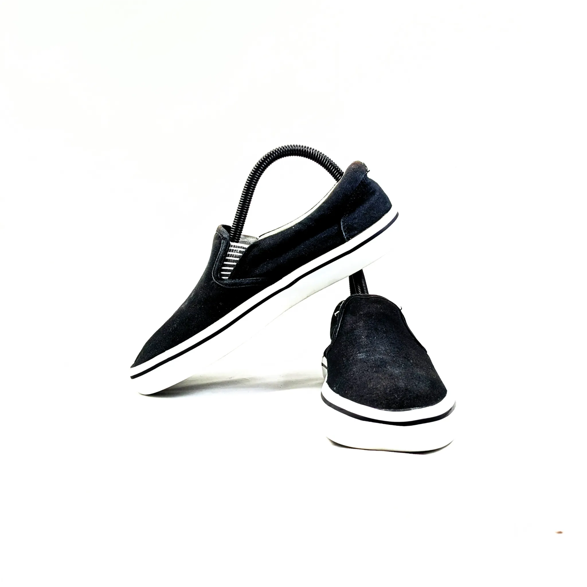 Vty Black SlipOns