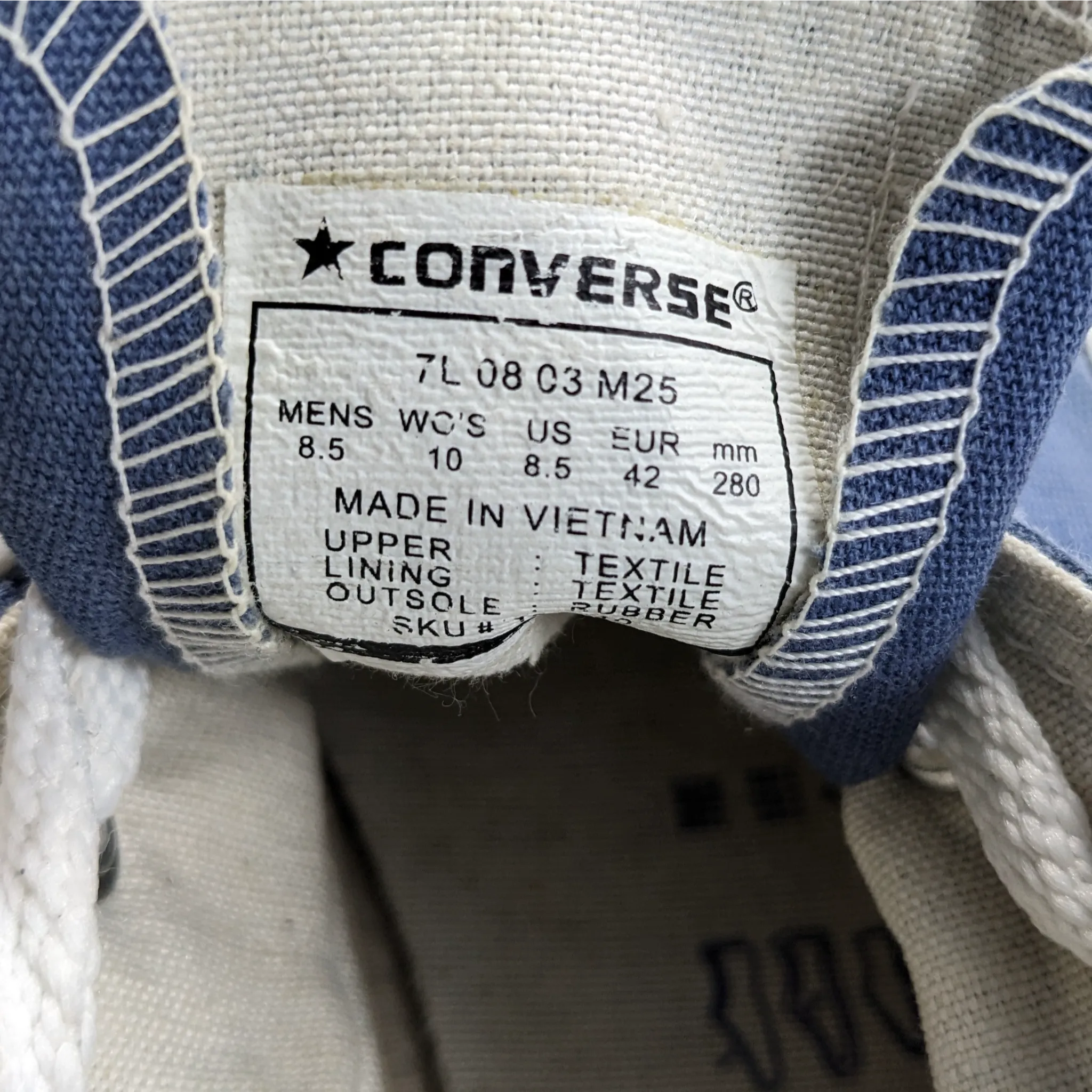 Converse Blue Sneakers