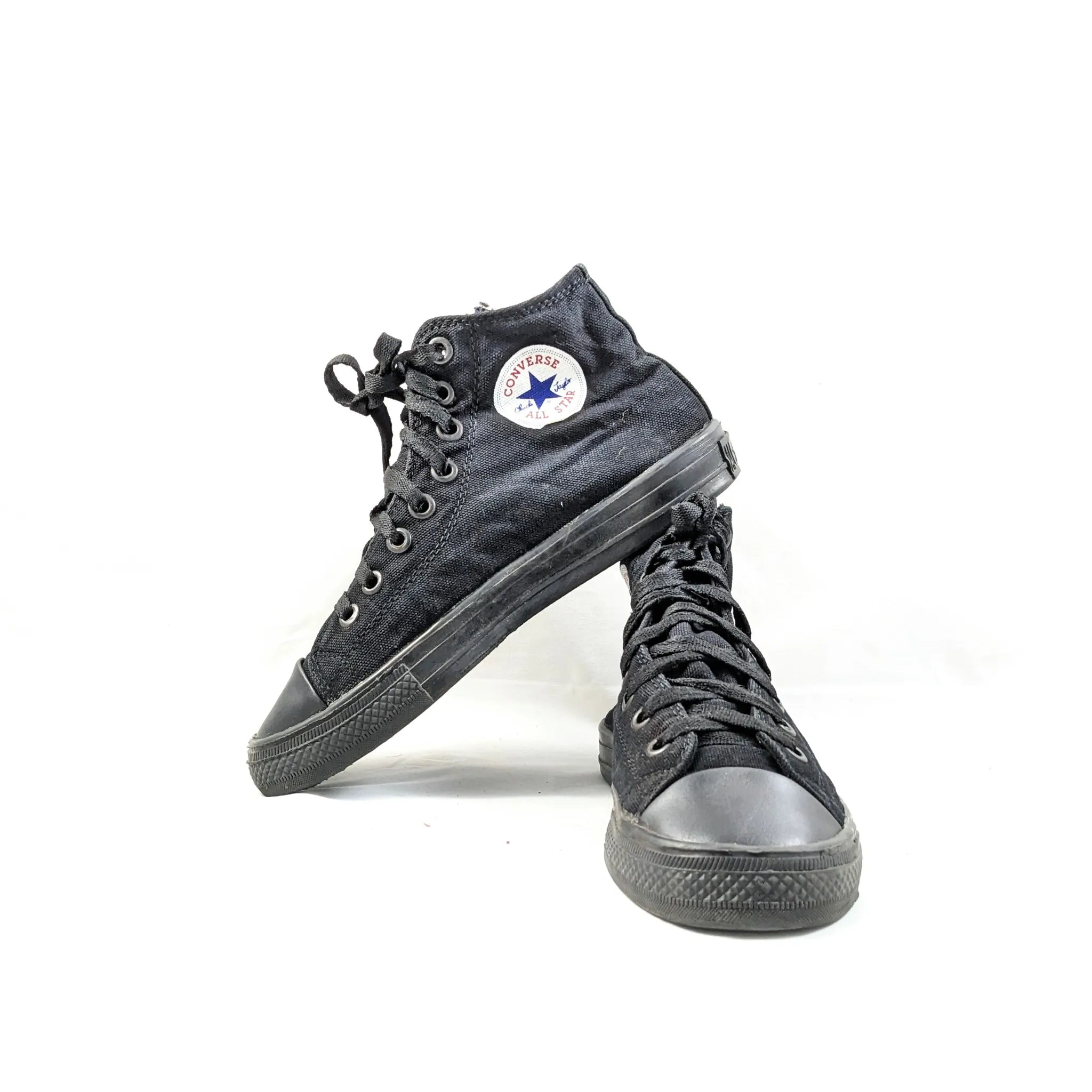 Converse Black Hightops