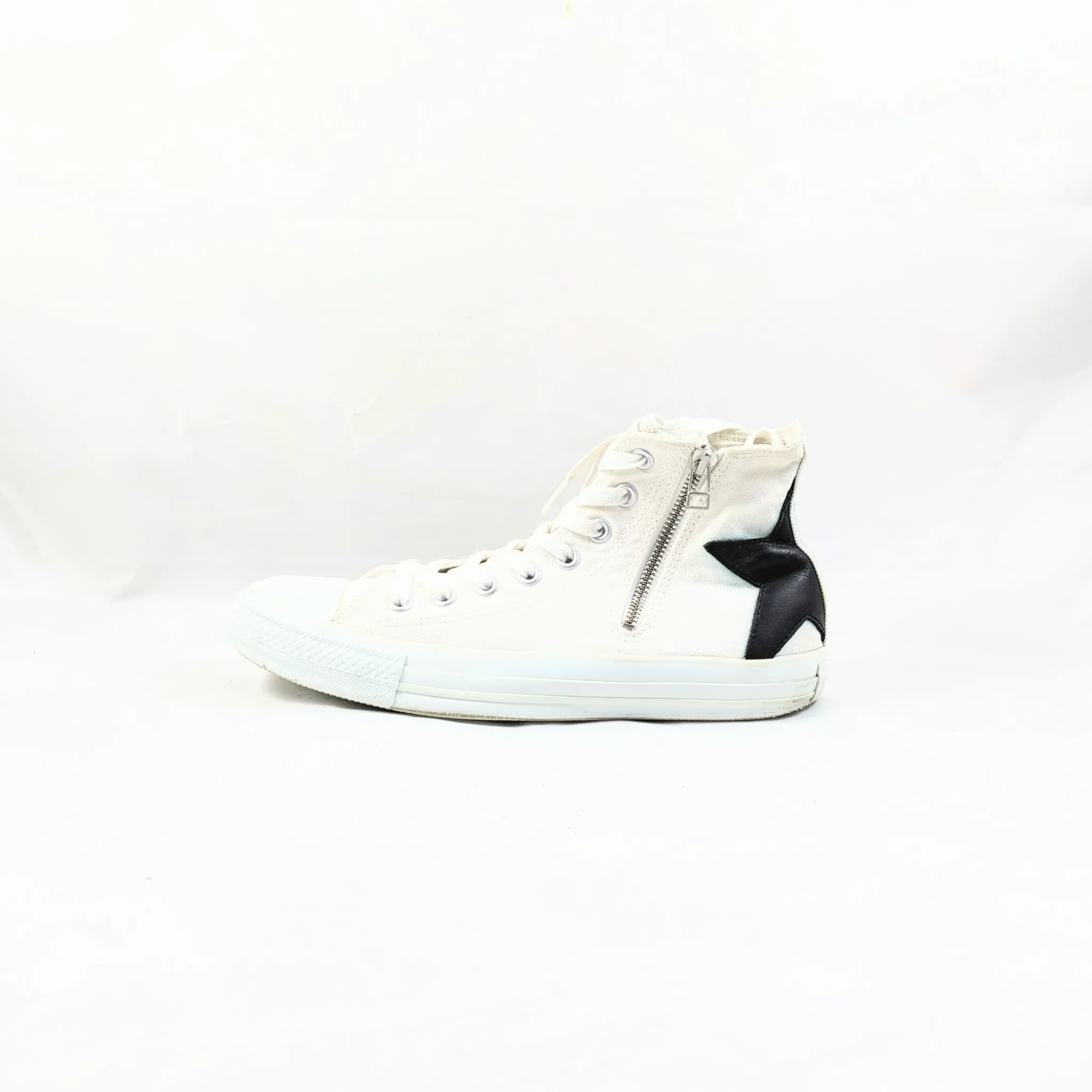 Converse White Hightops