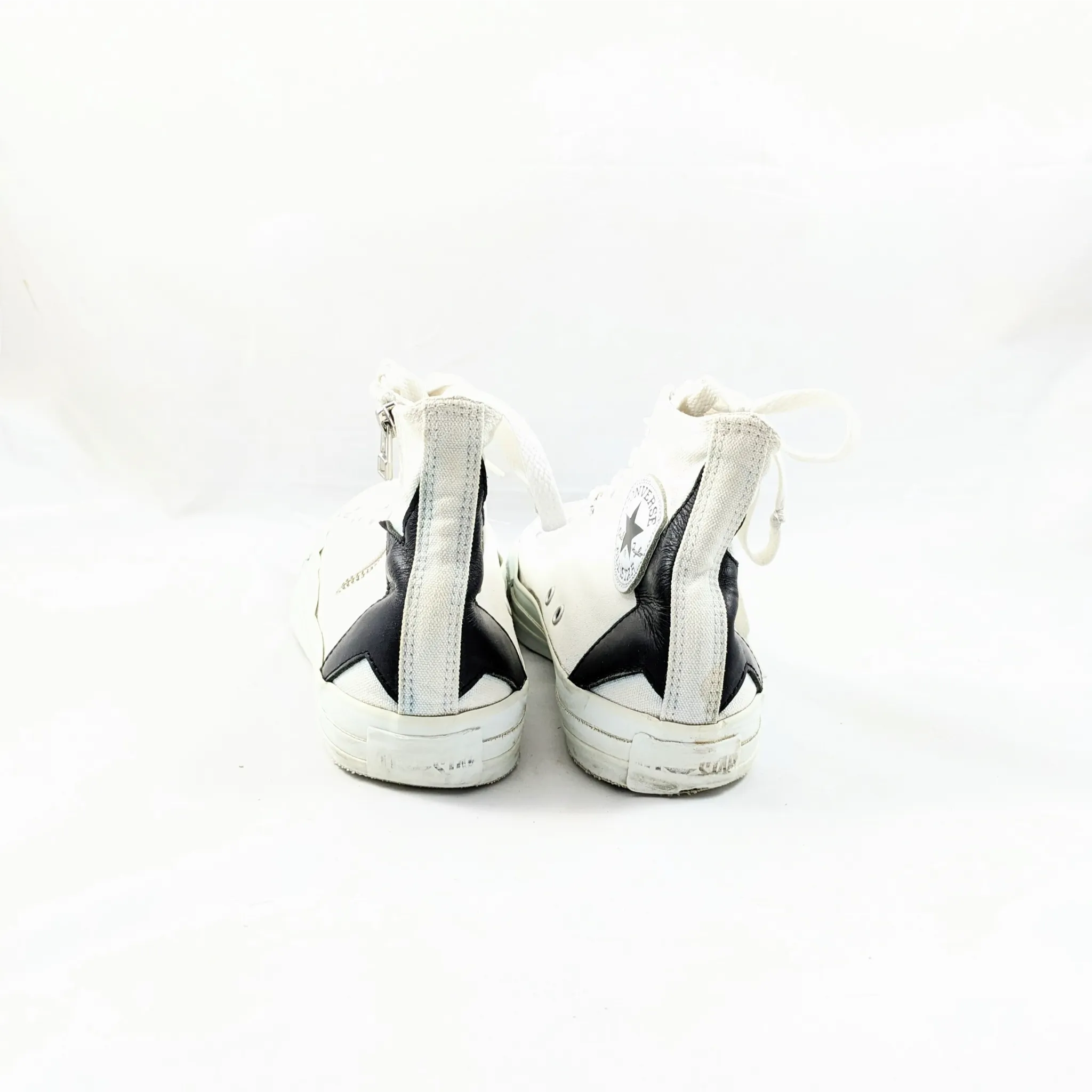 Converse White Hightops