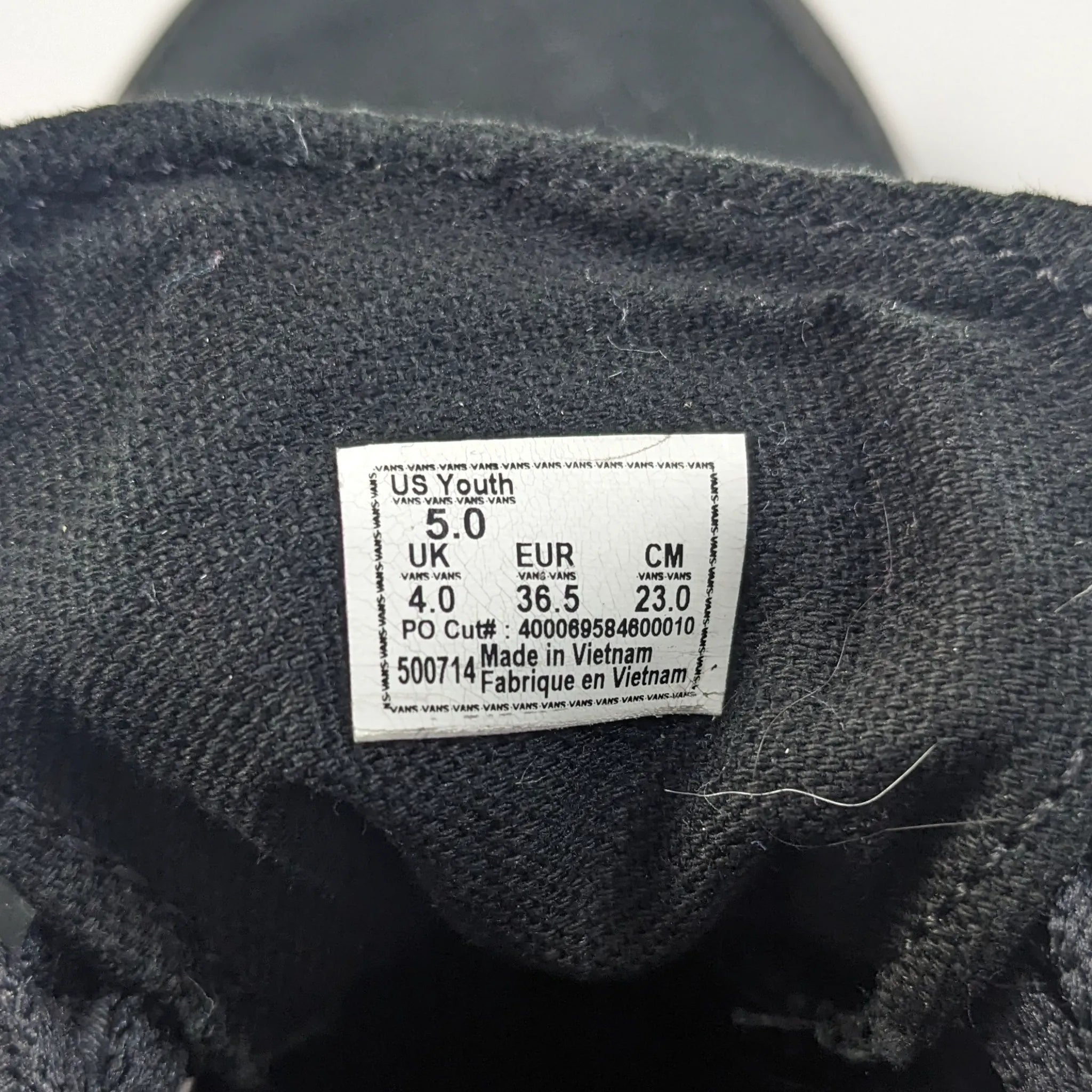 Vans Old Skool Black Sneakers