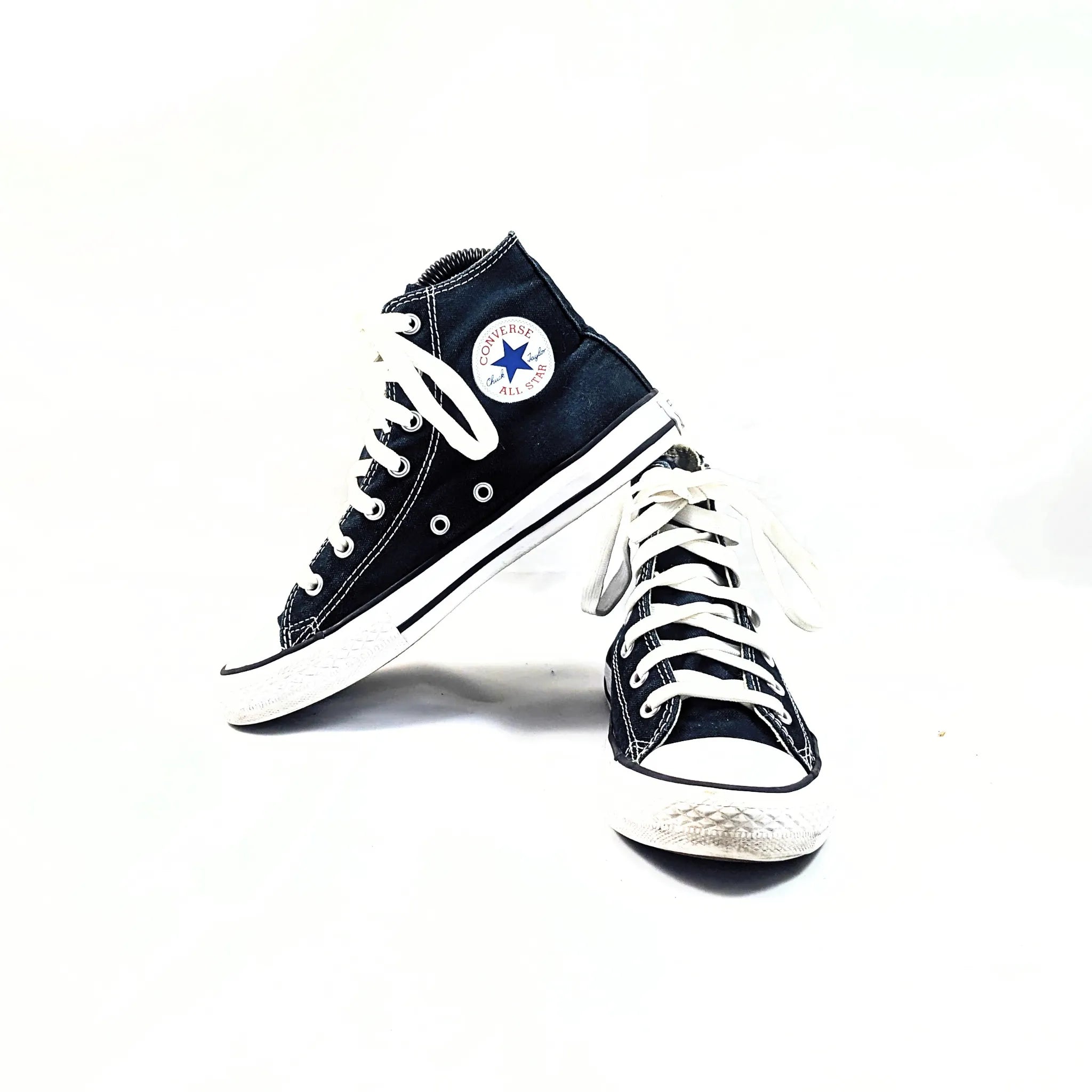 Converse Black Hightops