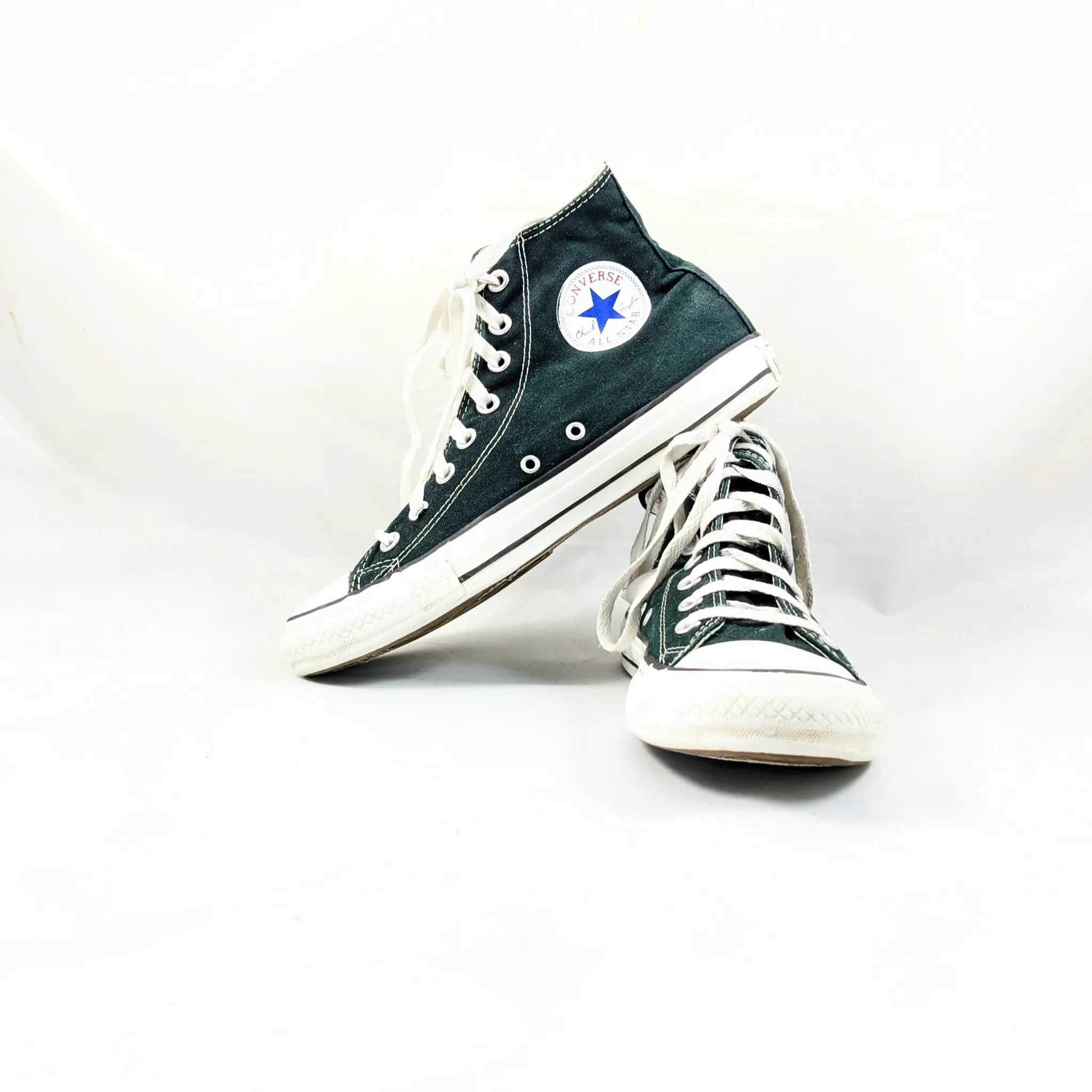 Converse Black Hightops