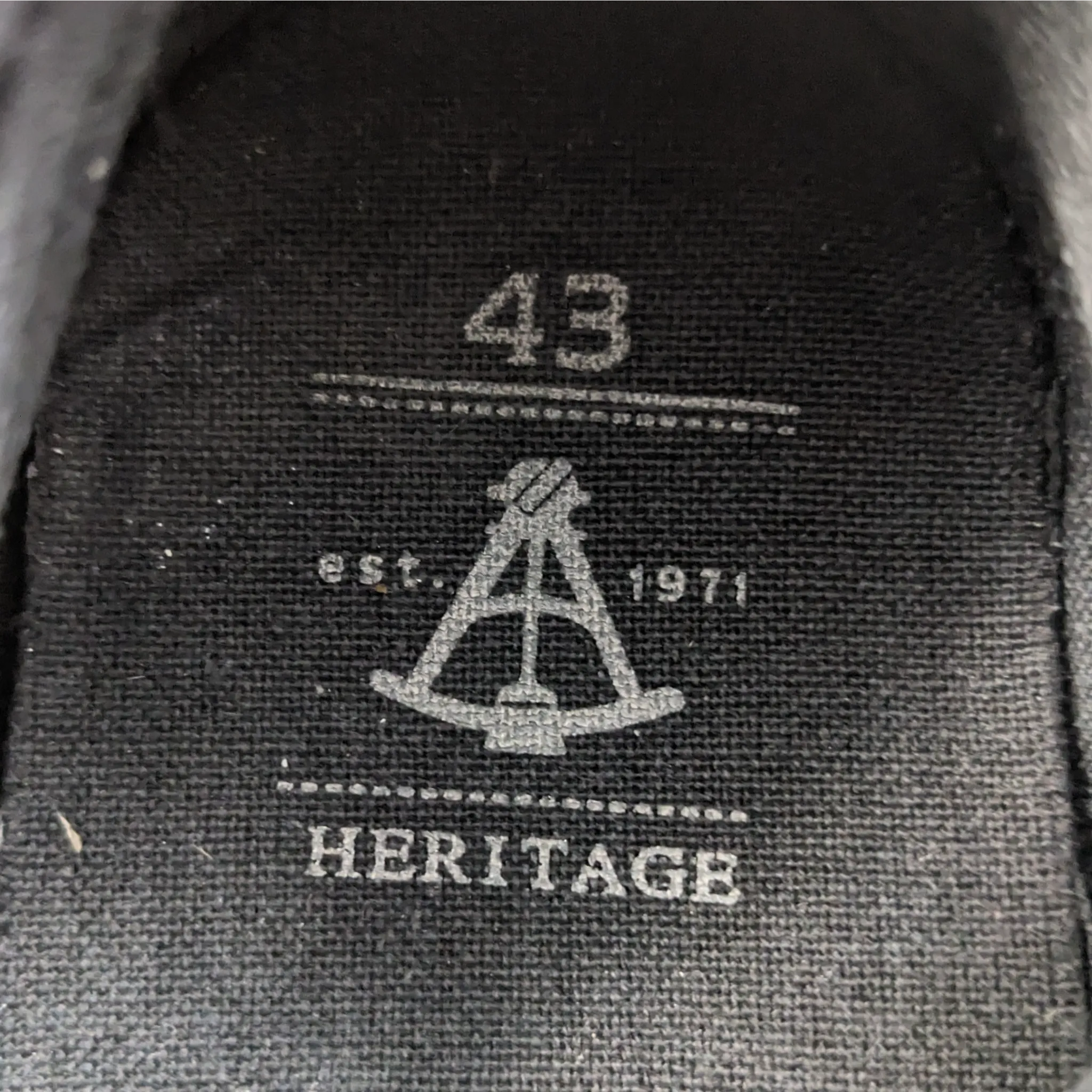 Heritage Black Sneakers Premium V