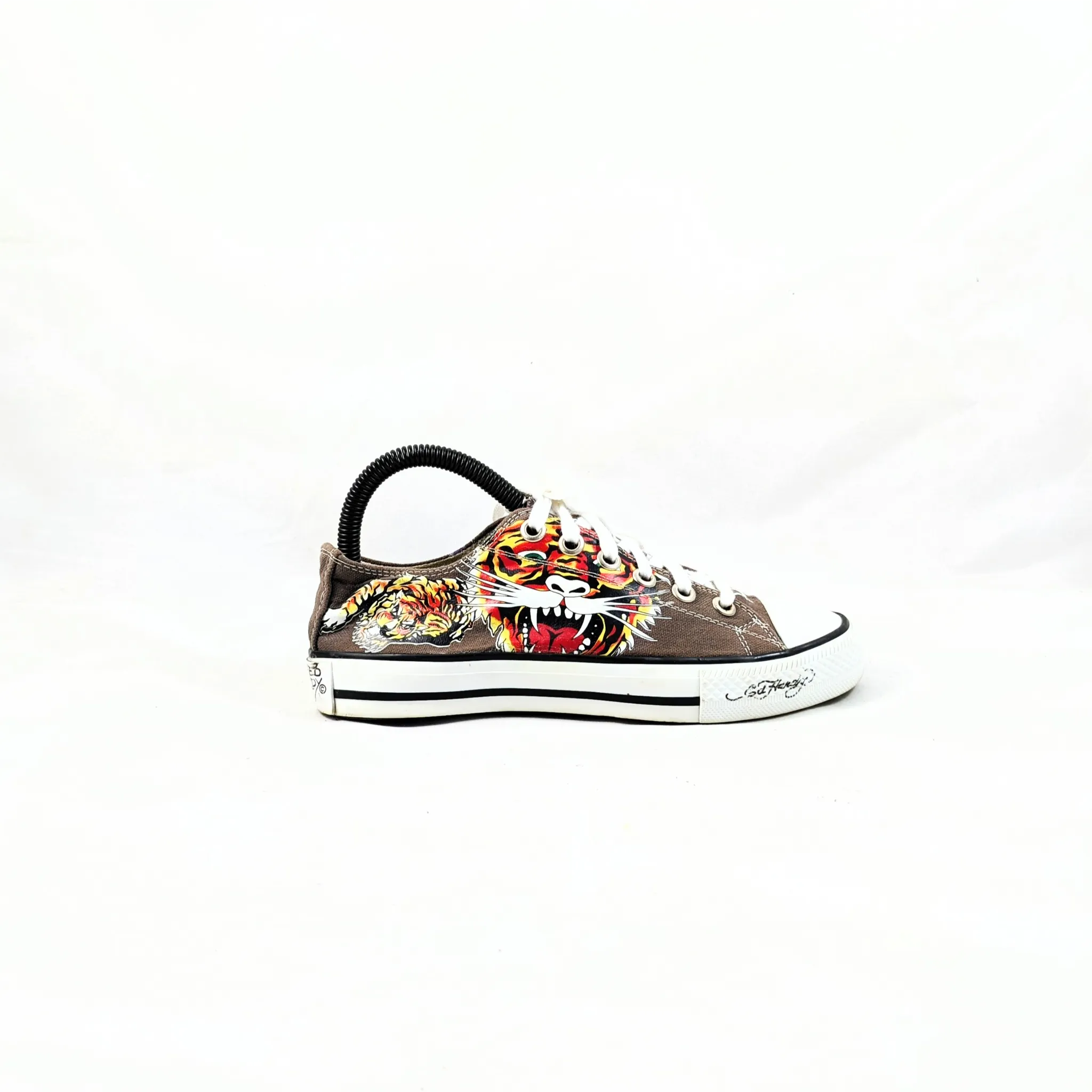 Ed-Hardy Brown Sneakers