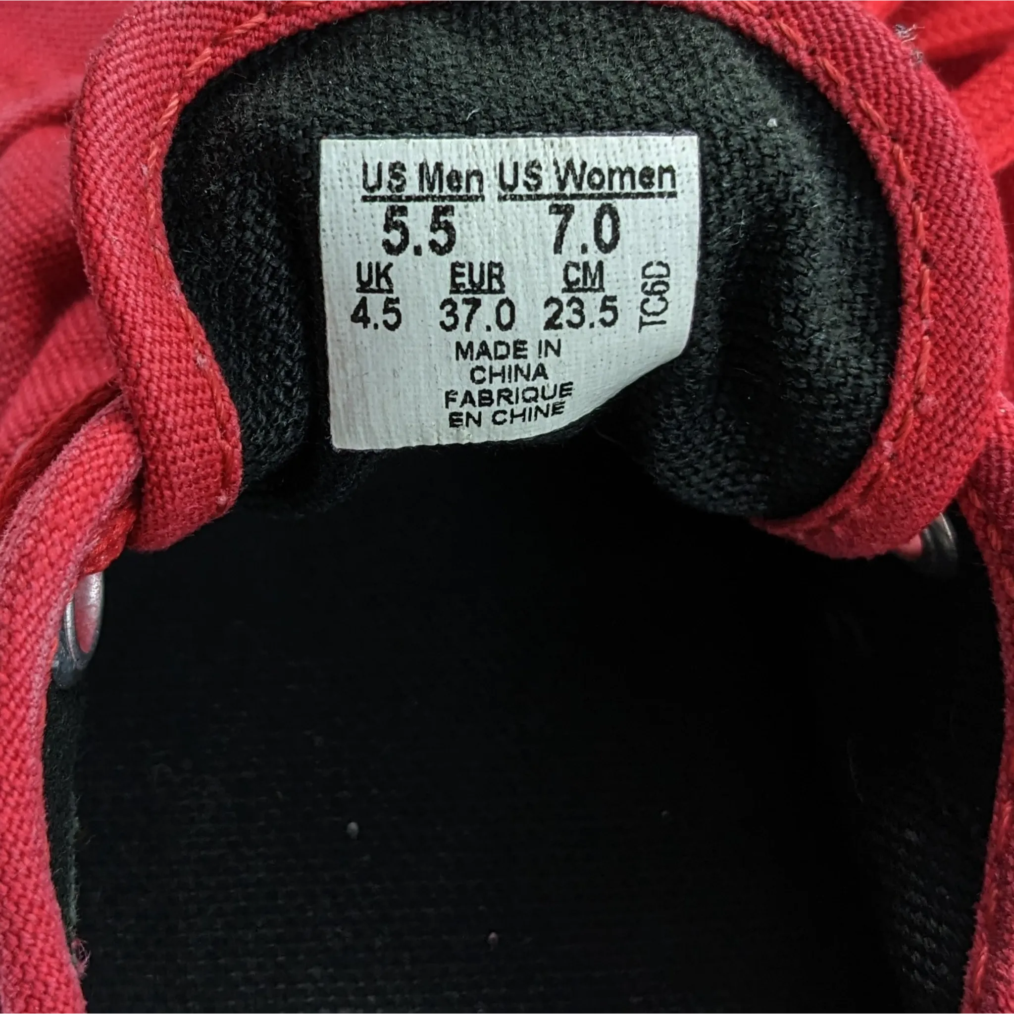 Vans Red Sneakers