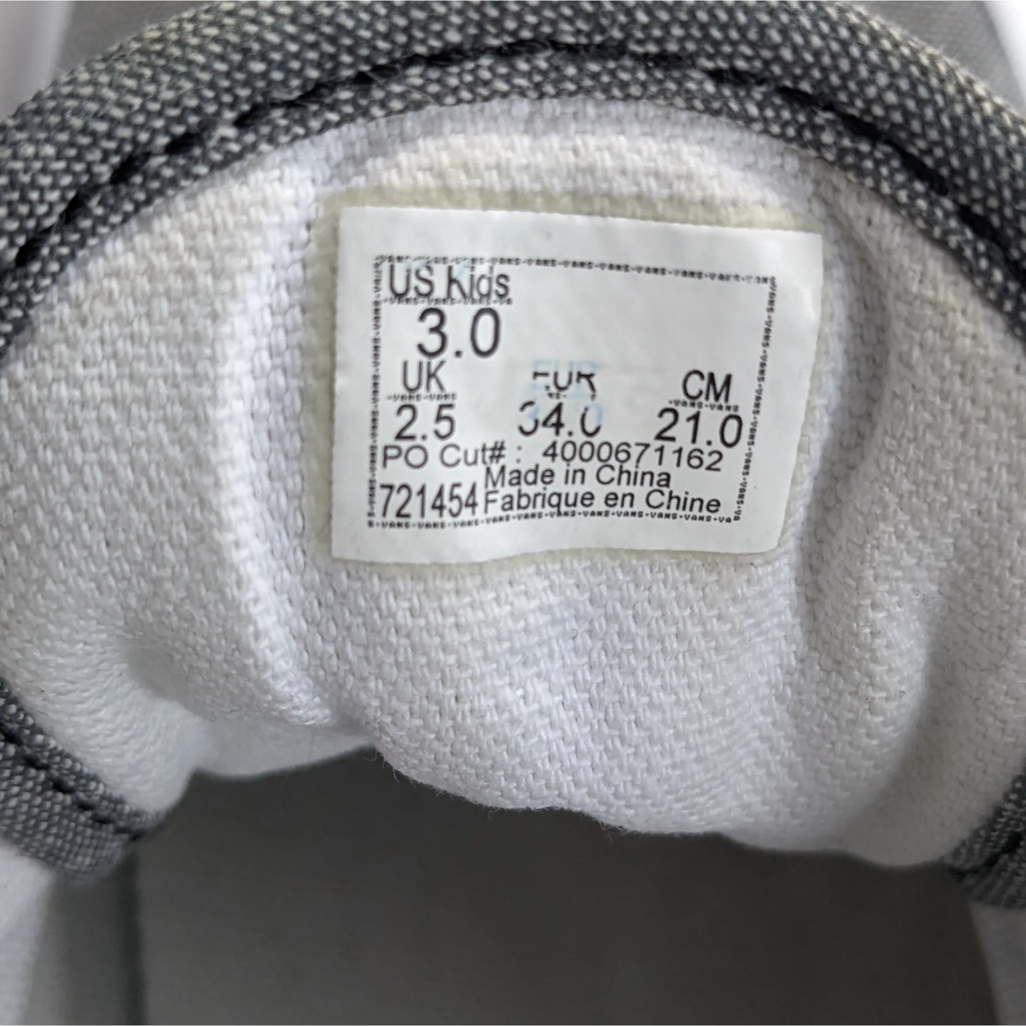 Vans Grey Sneakers