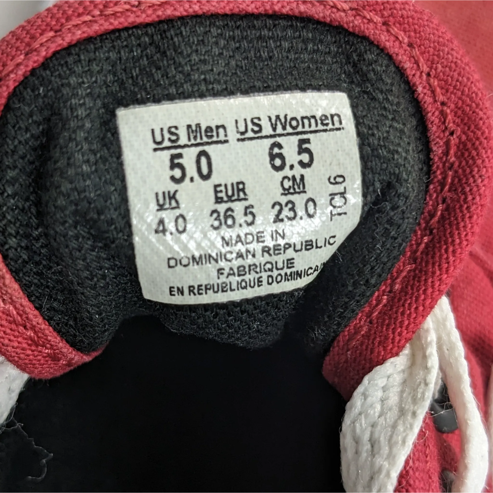 Vans Red Sneakers