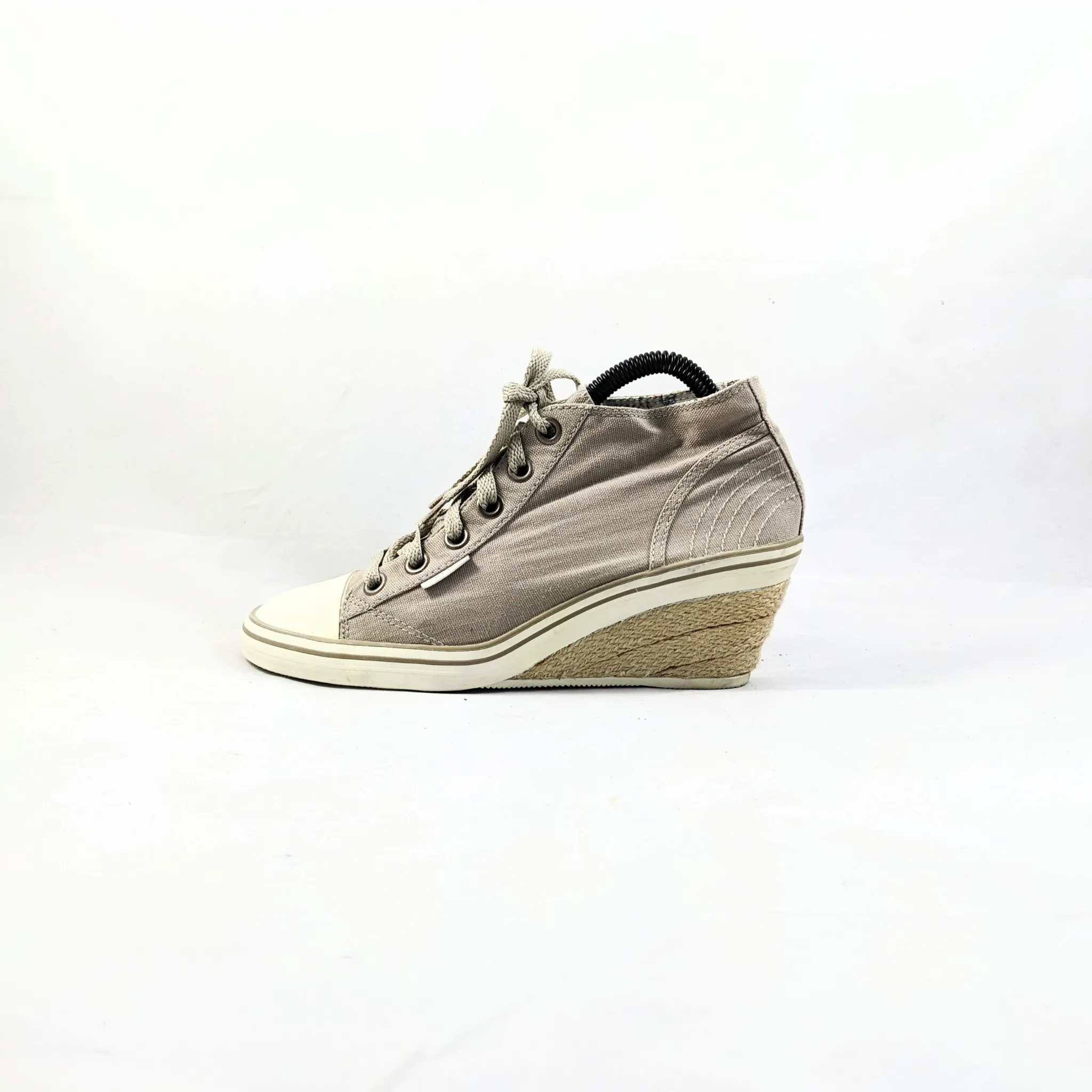 Esprit Brown Heeled Sneakers
