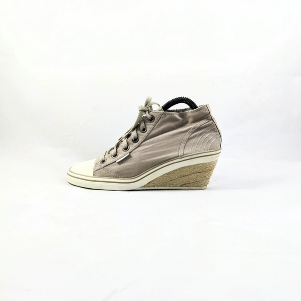 Esprit Brown Heeled Sneakers