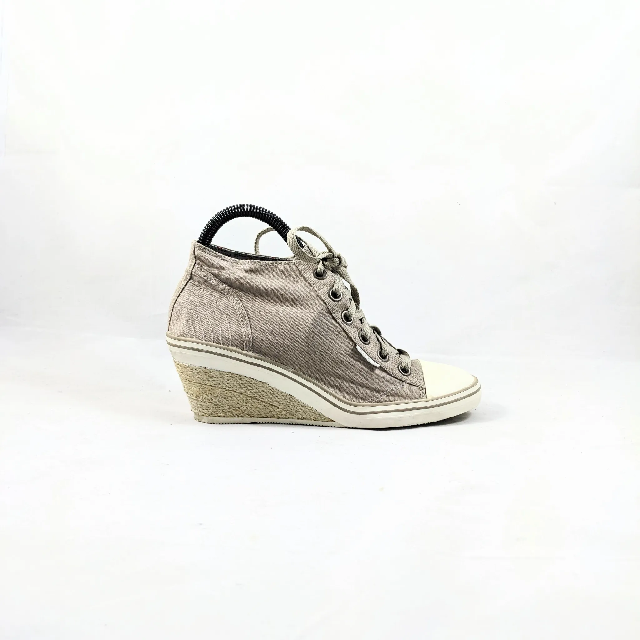 Esprit Brown Heeled Sneakers