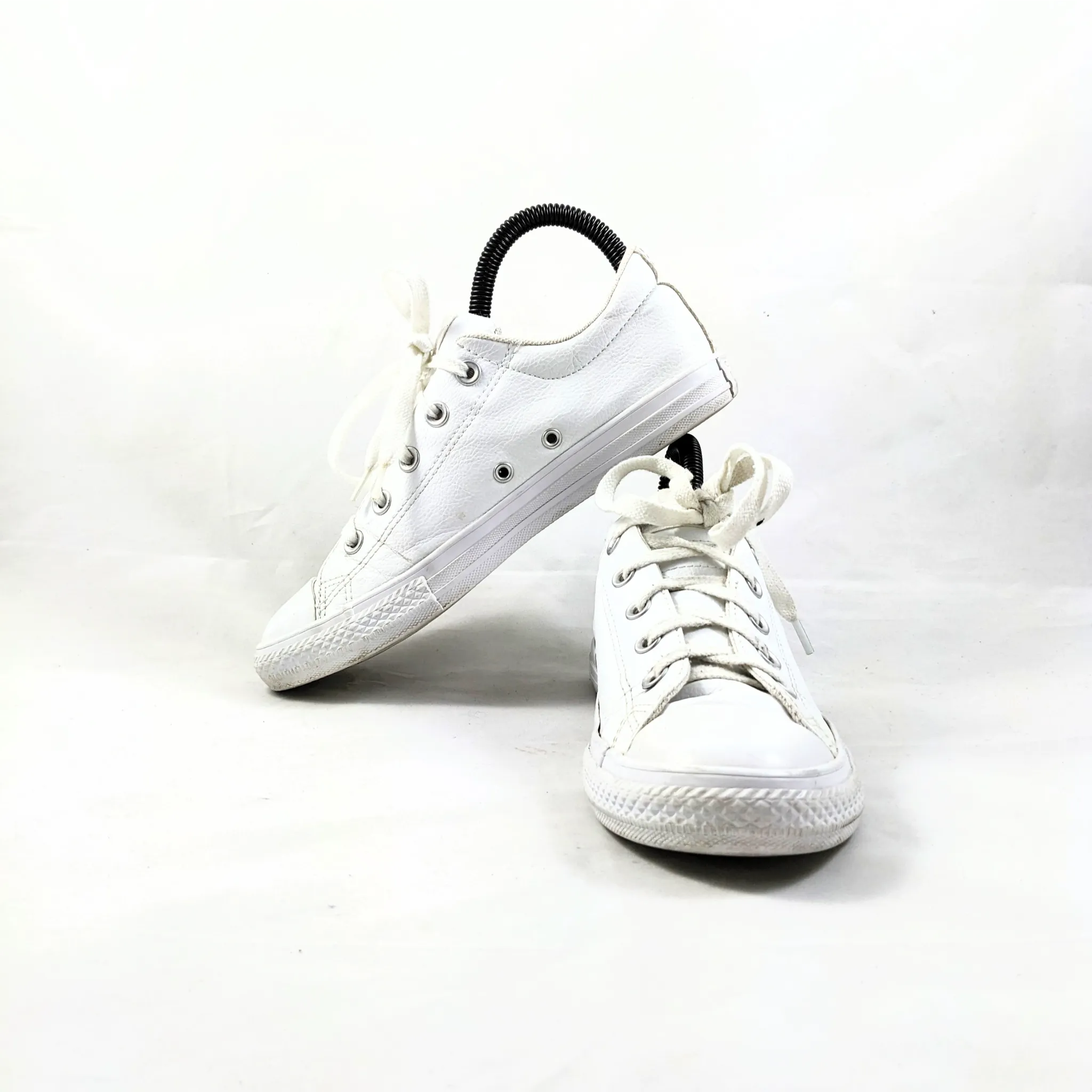 Converse White  Pre love Leather Sneakers