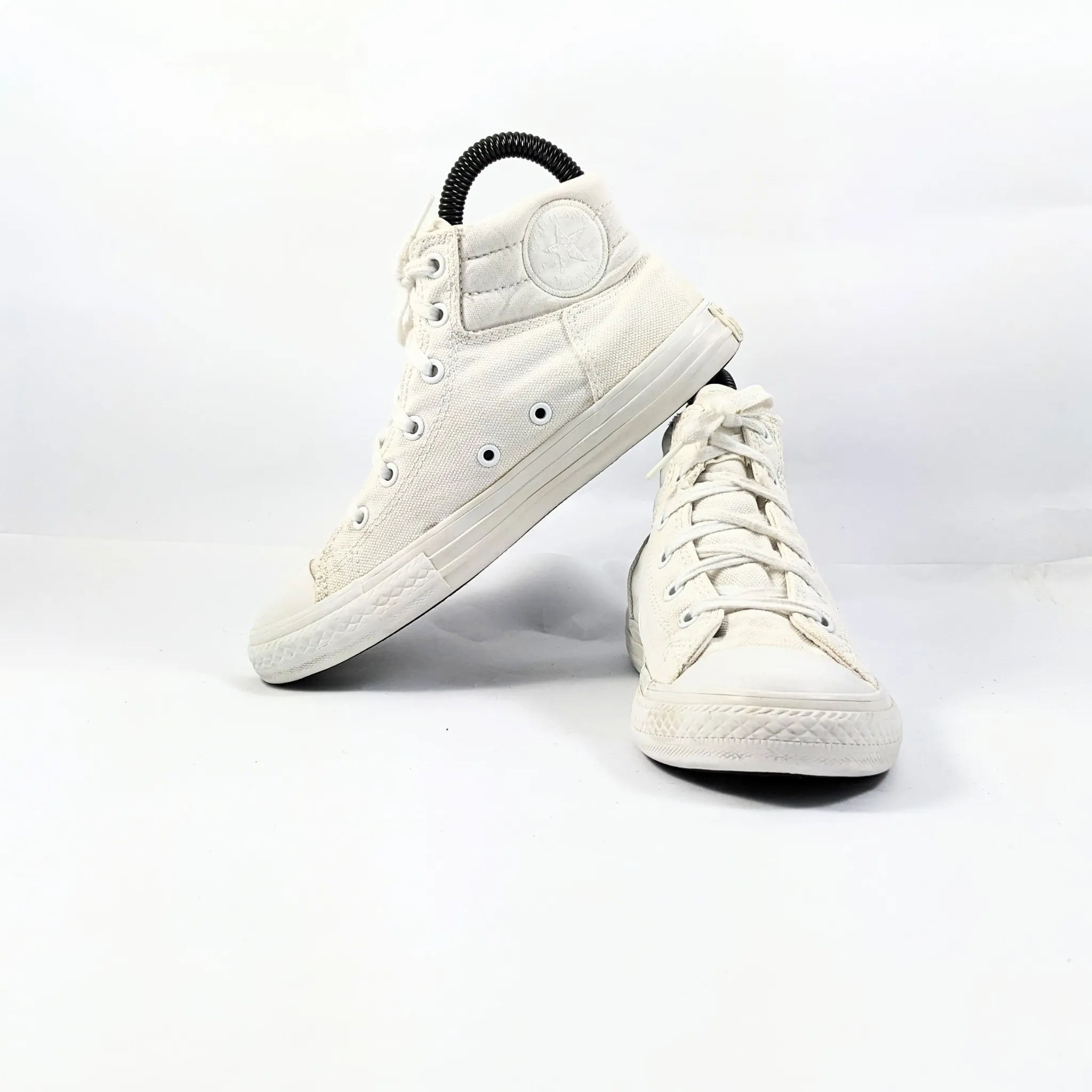 Converse White Hightops
