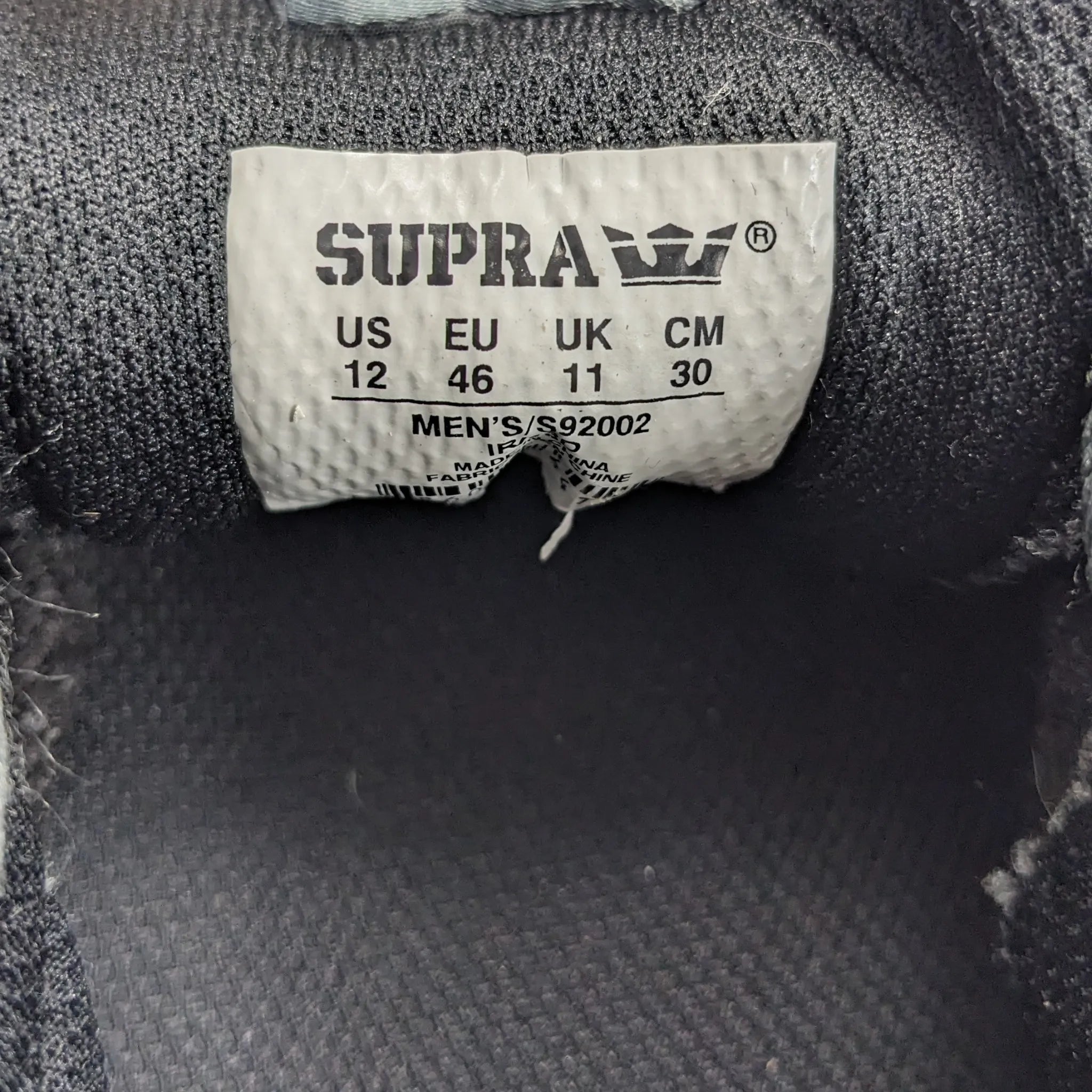 Supra Grey Sneakers