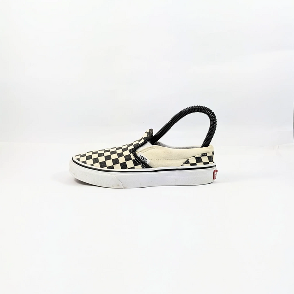 Vans White SlipOns