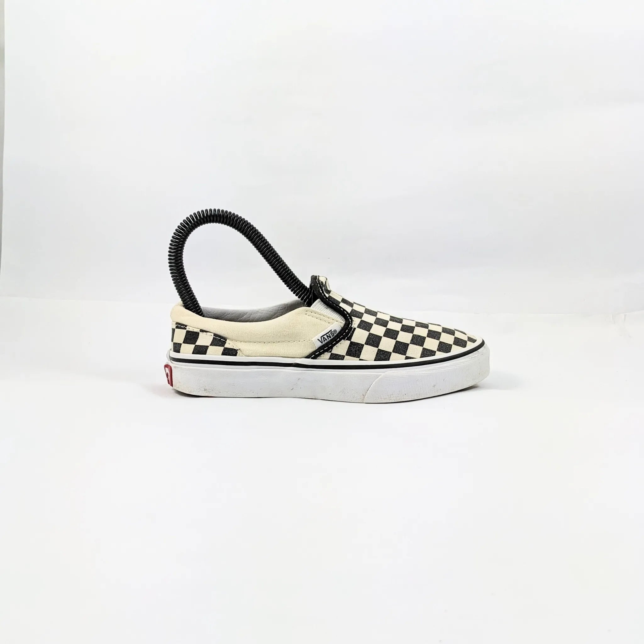Vans White SlipOns