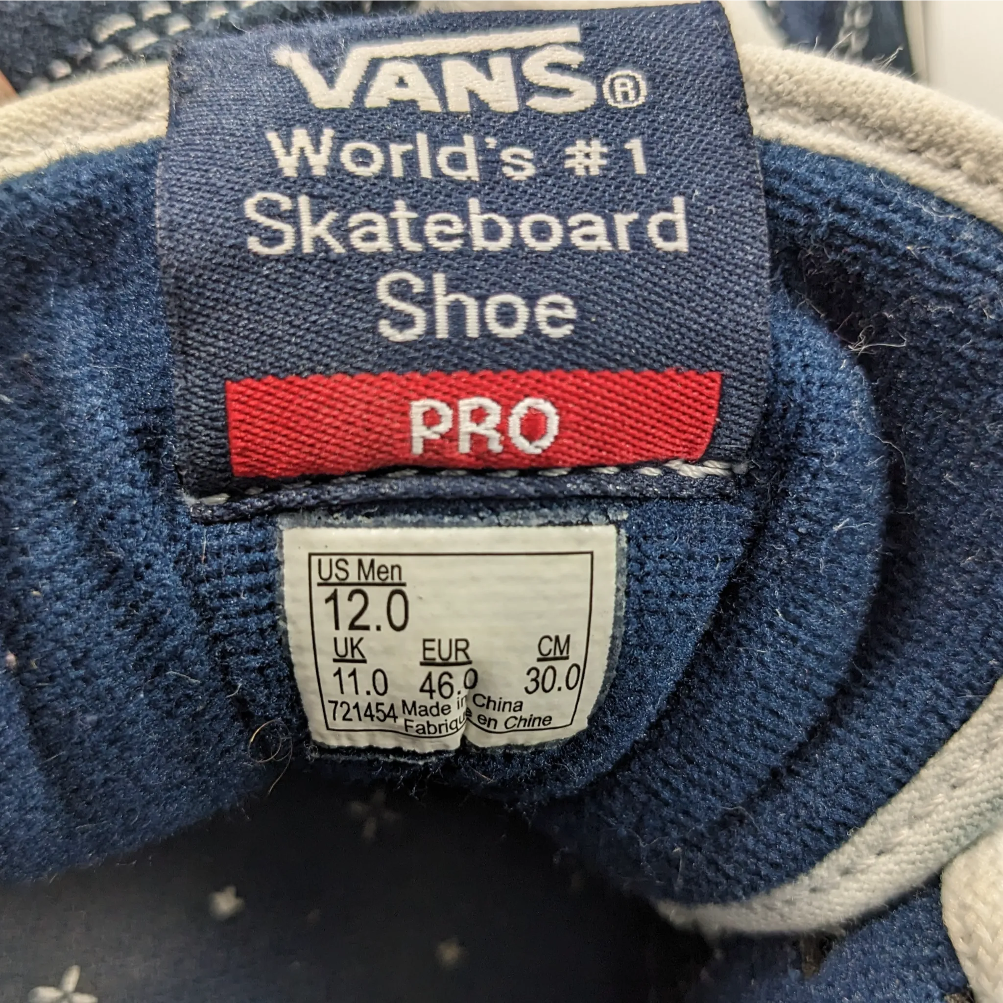 Vans Blue Sneakers