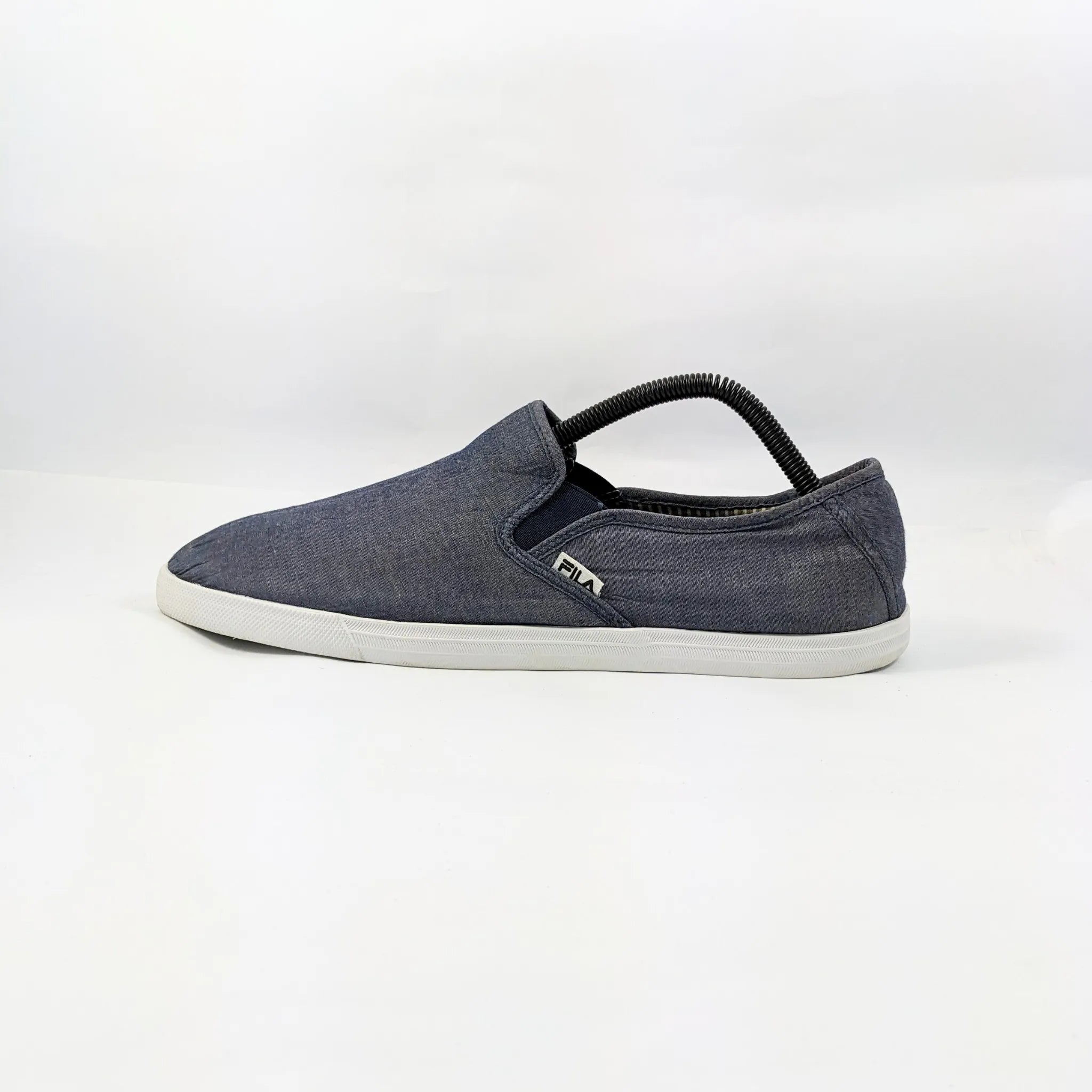 Fila Blue SlipOns Excellent
