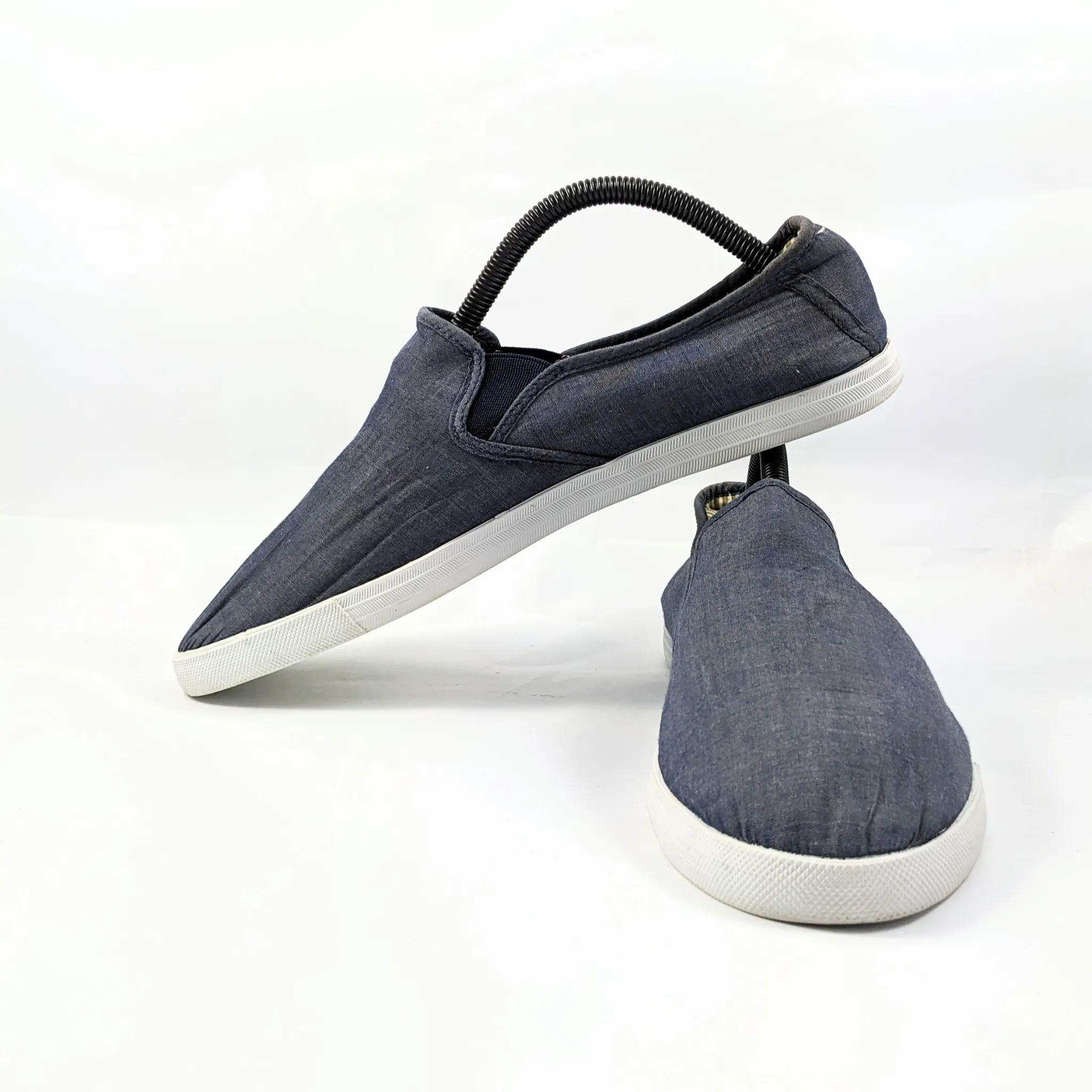 Fila Blue SlipOns Excellent