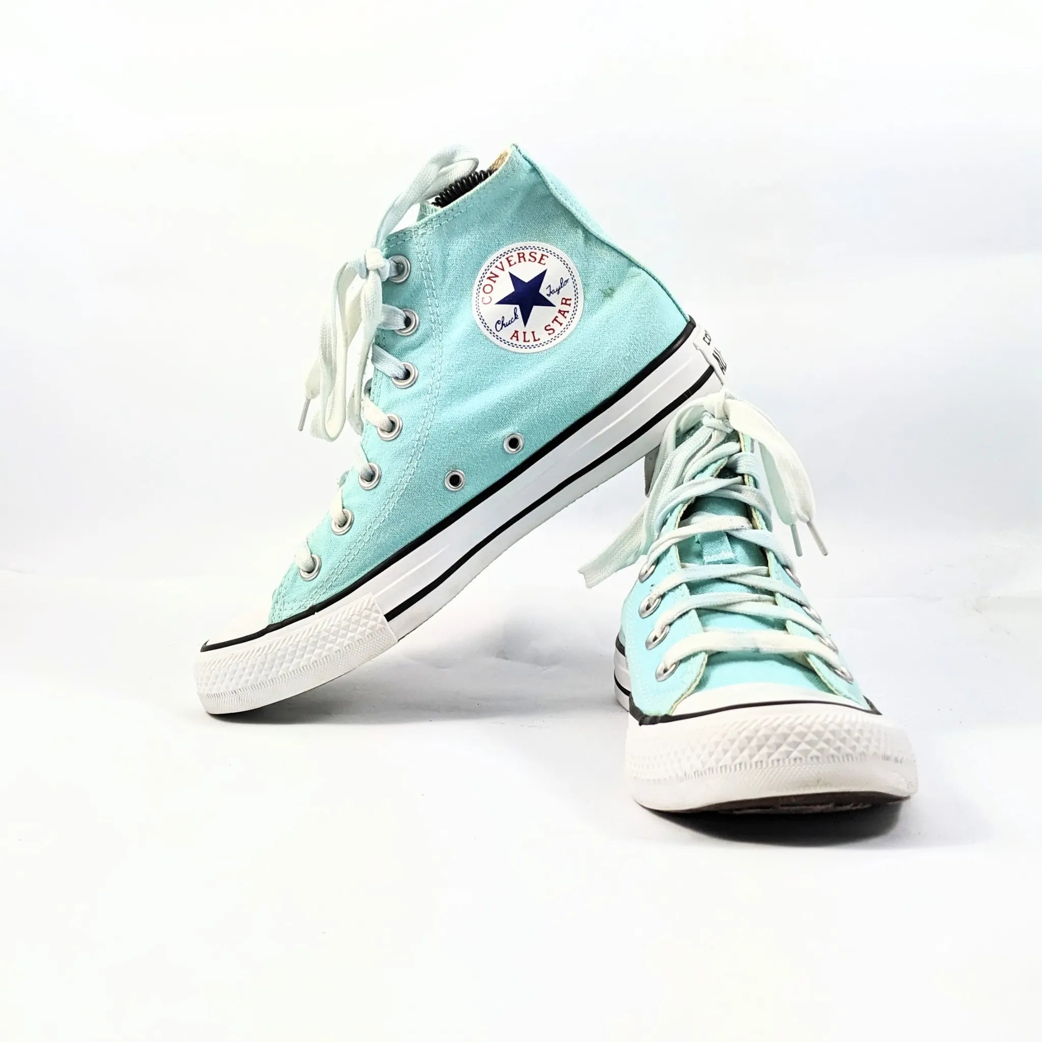 Converse Blue Hightops Premium C