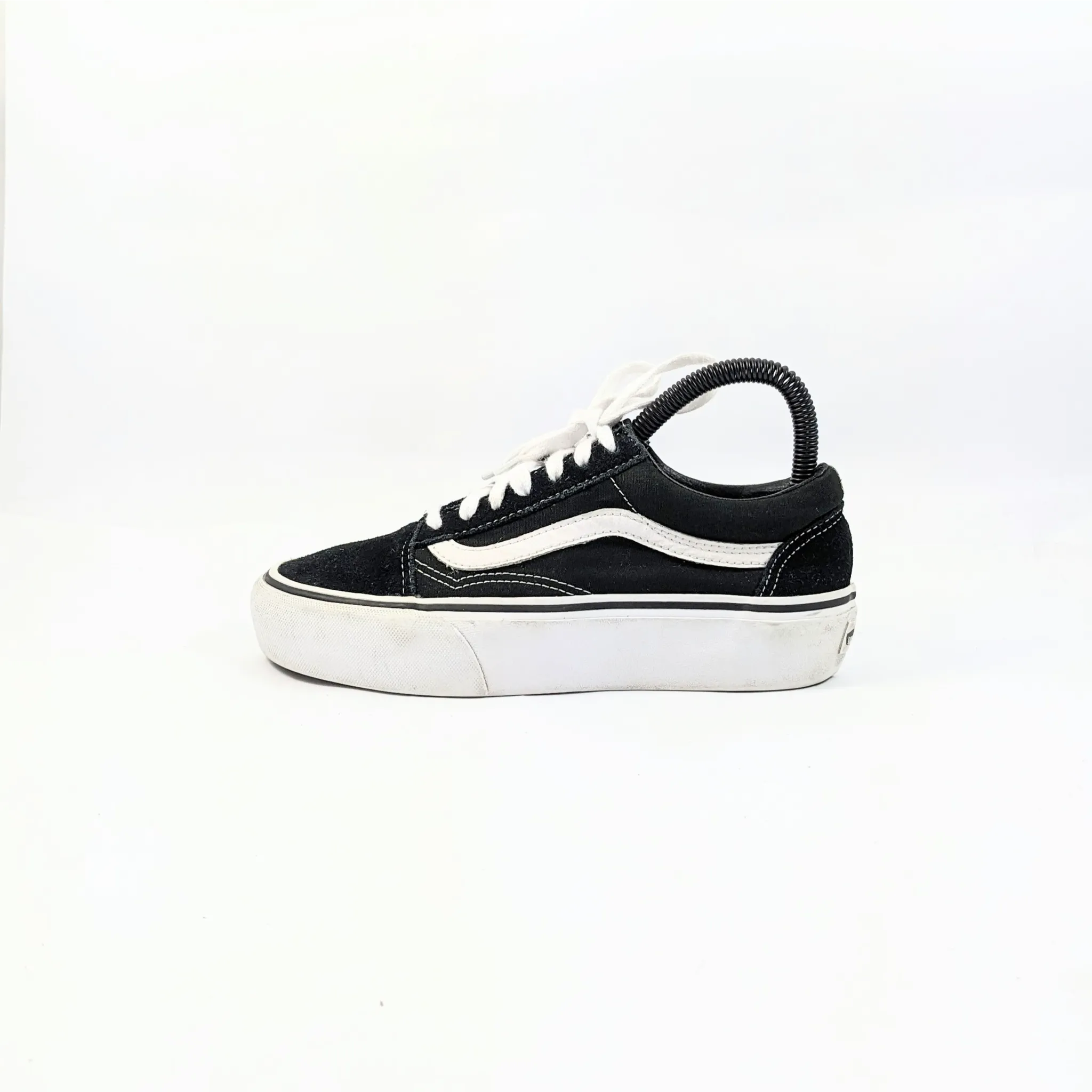Vans Black Thick Sole Sneakers