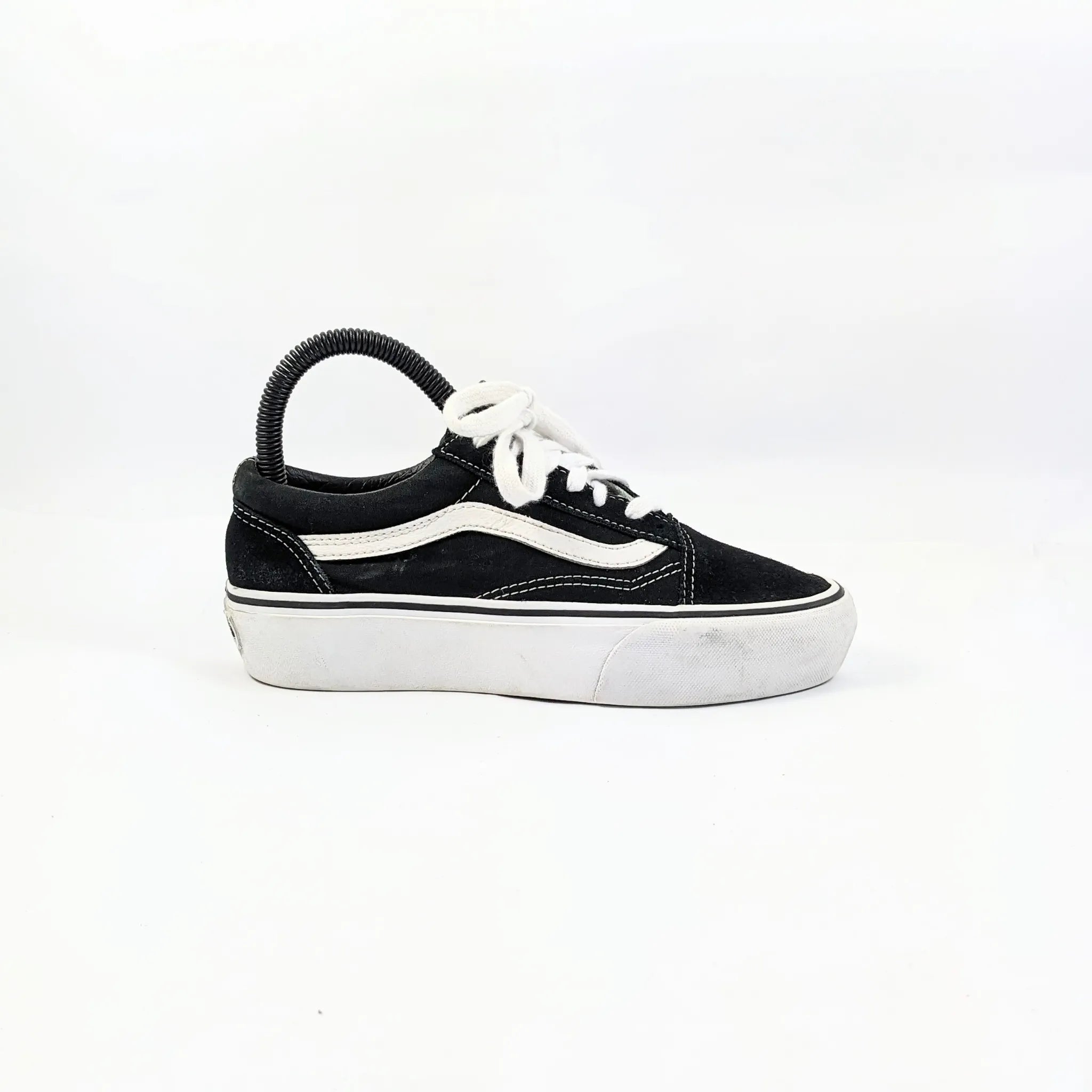 Vans Black Thick Sole Sneakers