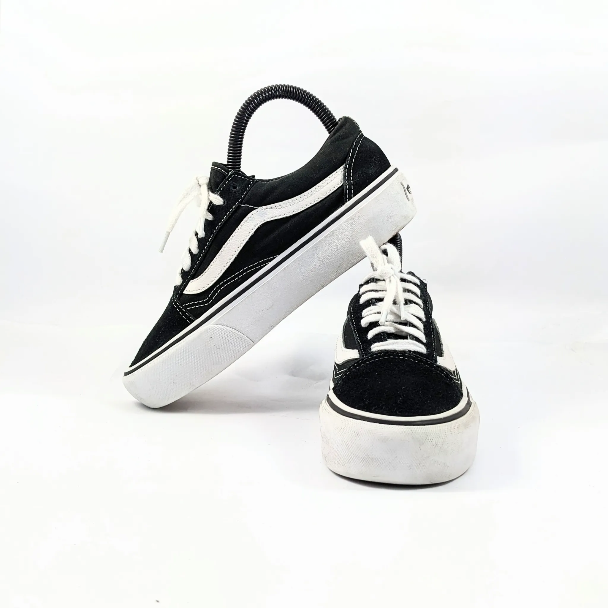 Vans Black Thick Sole Sneakers