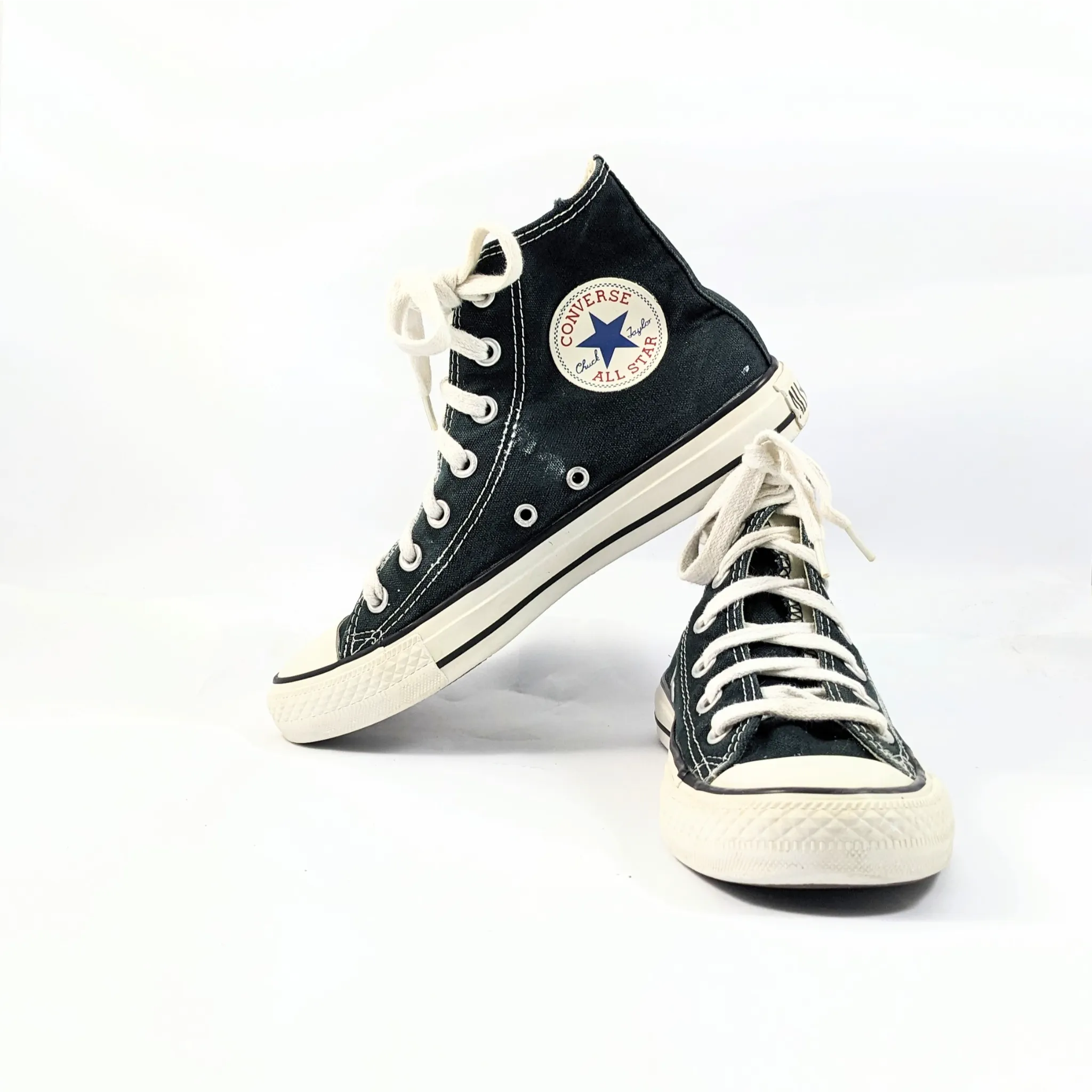 Converse Black Hightops