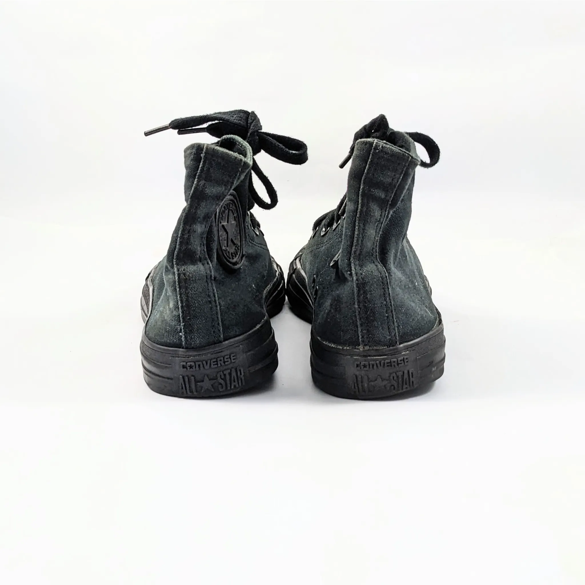 Converse Black Hightops