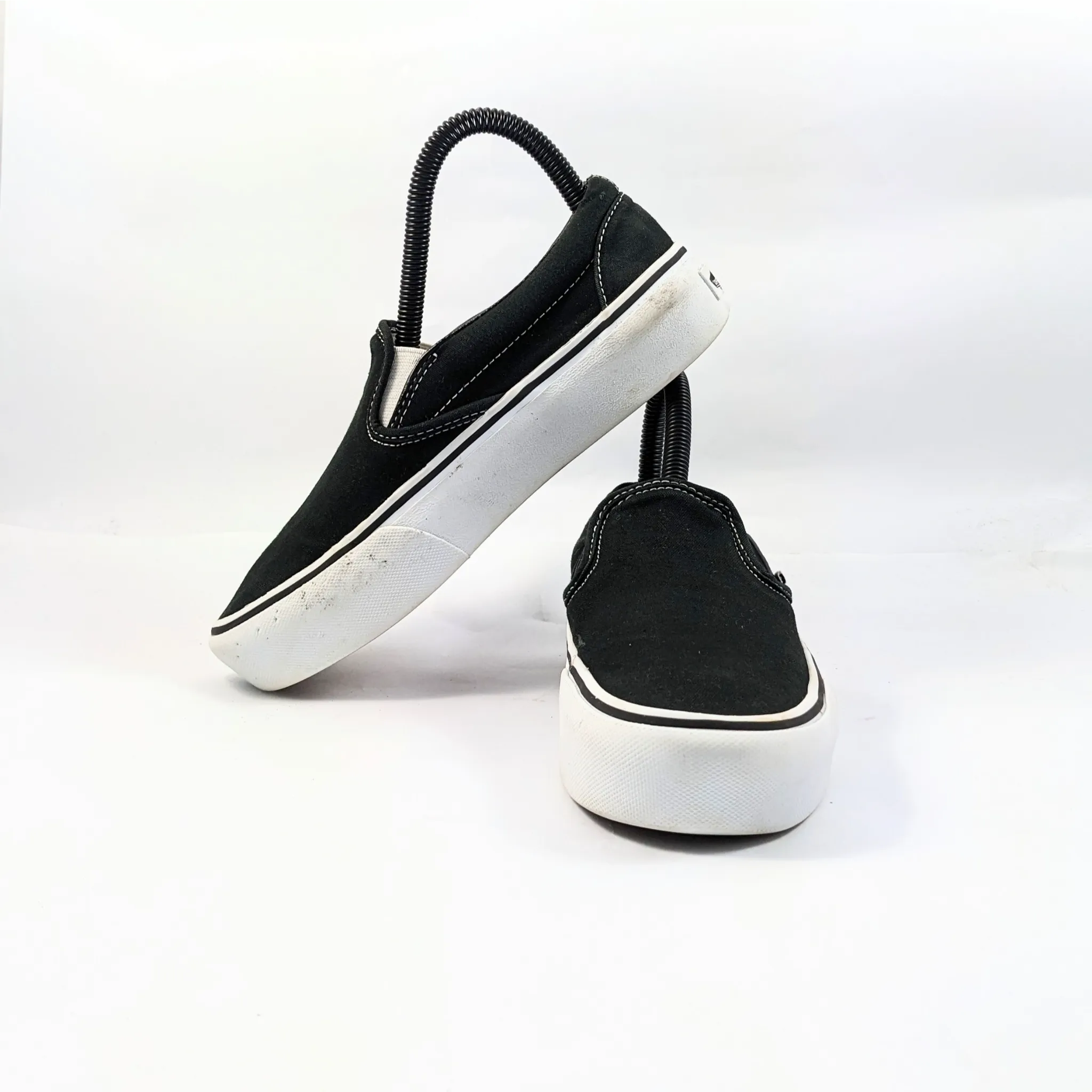 Vans Black SlipOns