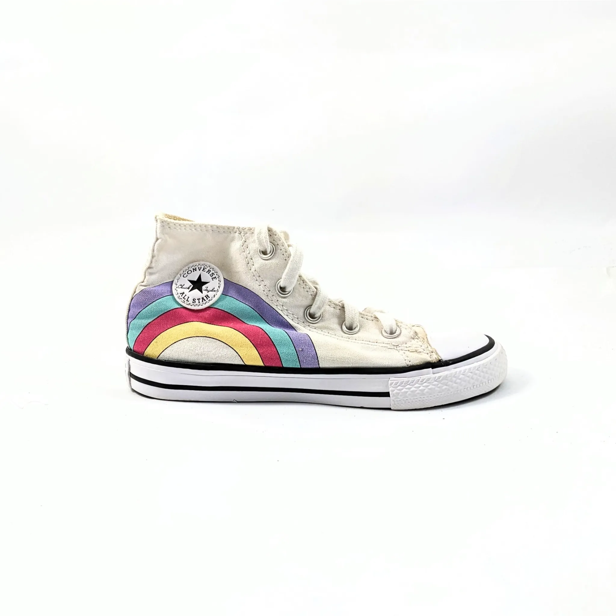 Converse White Hightops