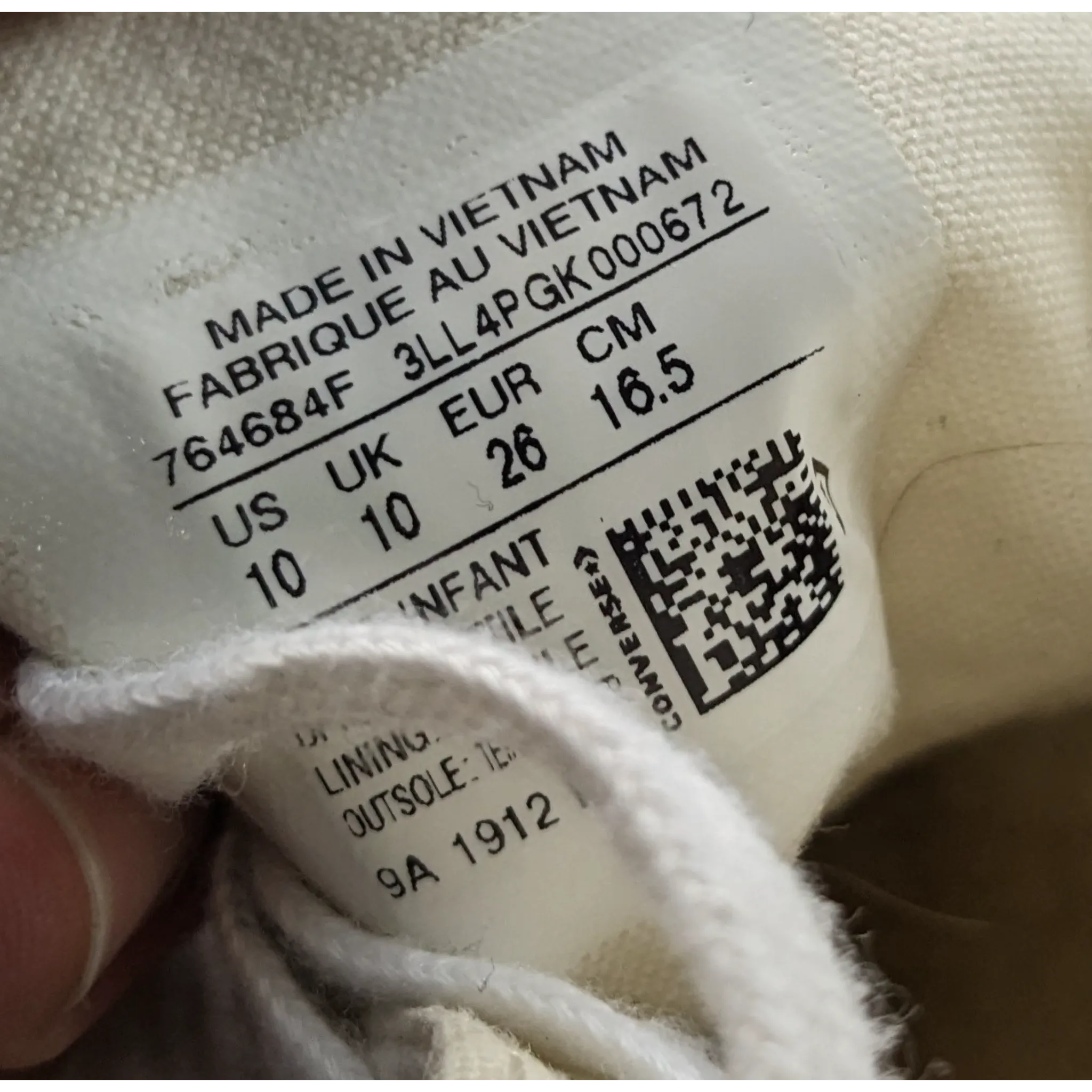 Converse White Hightops
