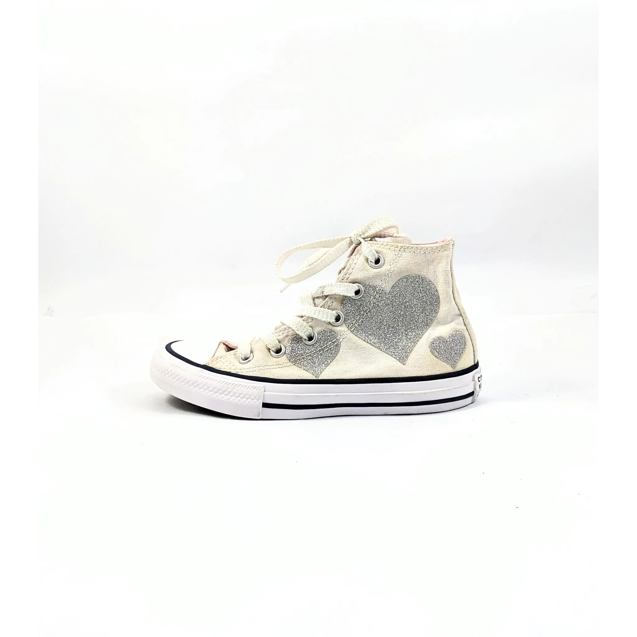 Converse White Hightops Kids