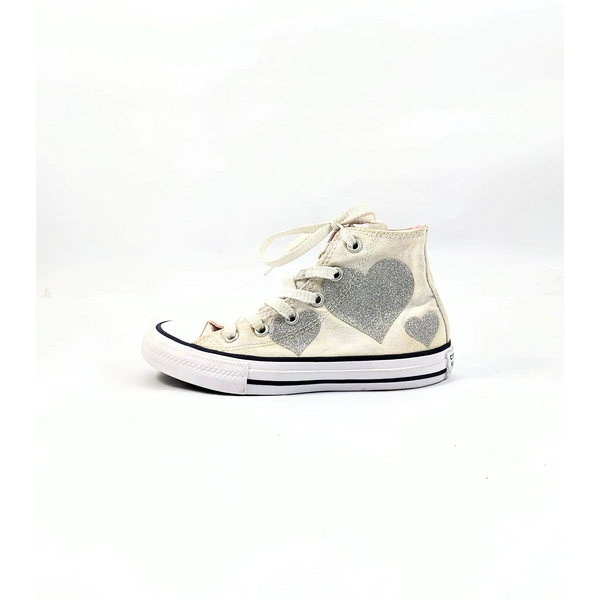 Converse White Hightops Kids