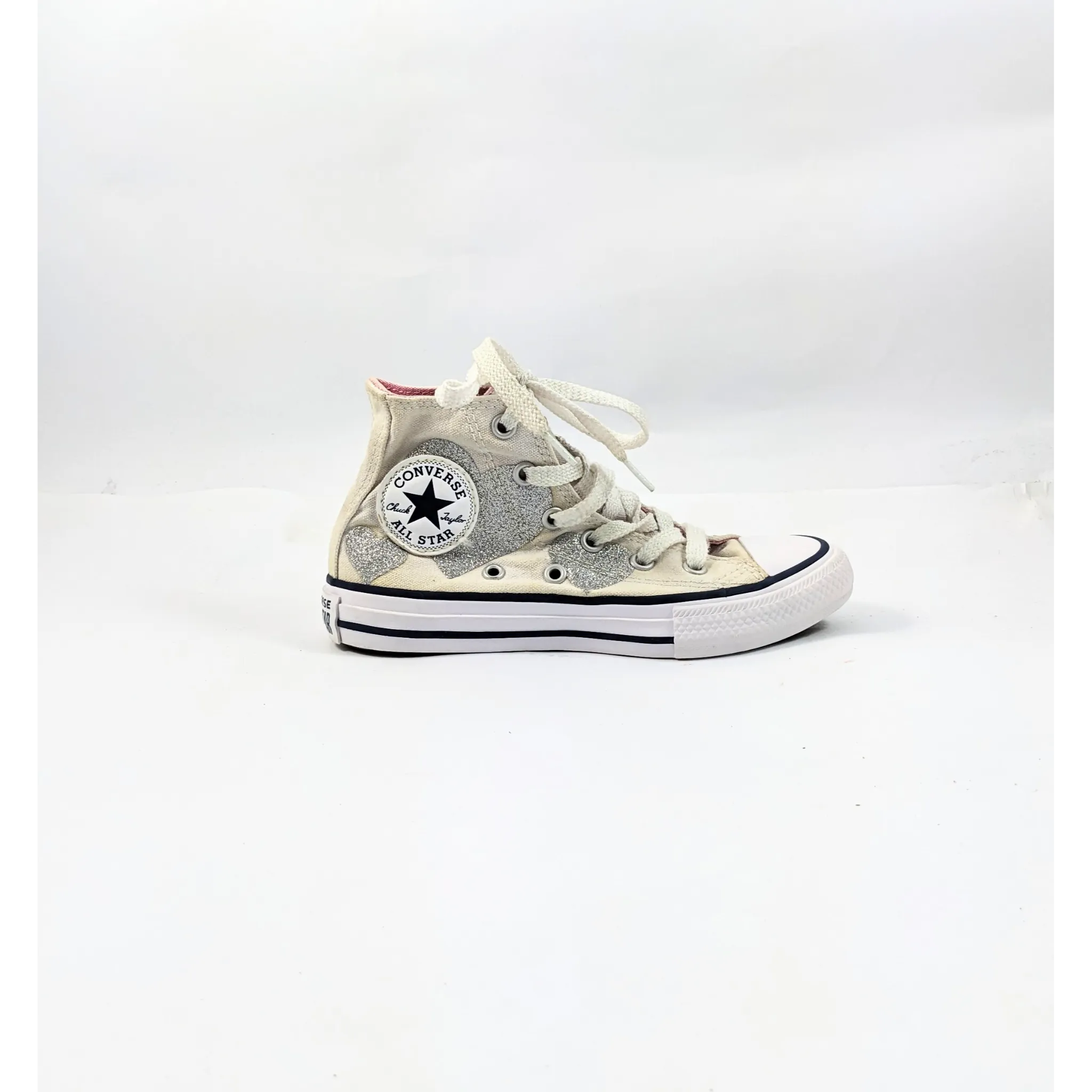 Converse White Hightops Kids