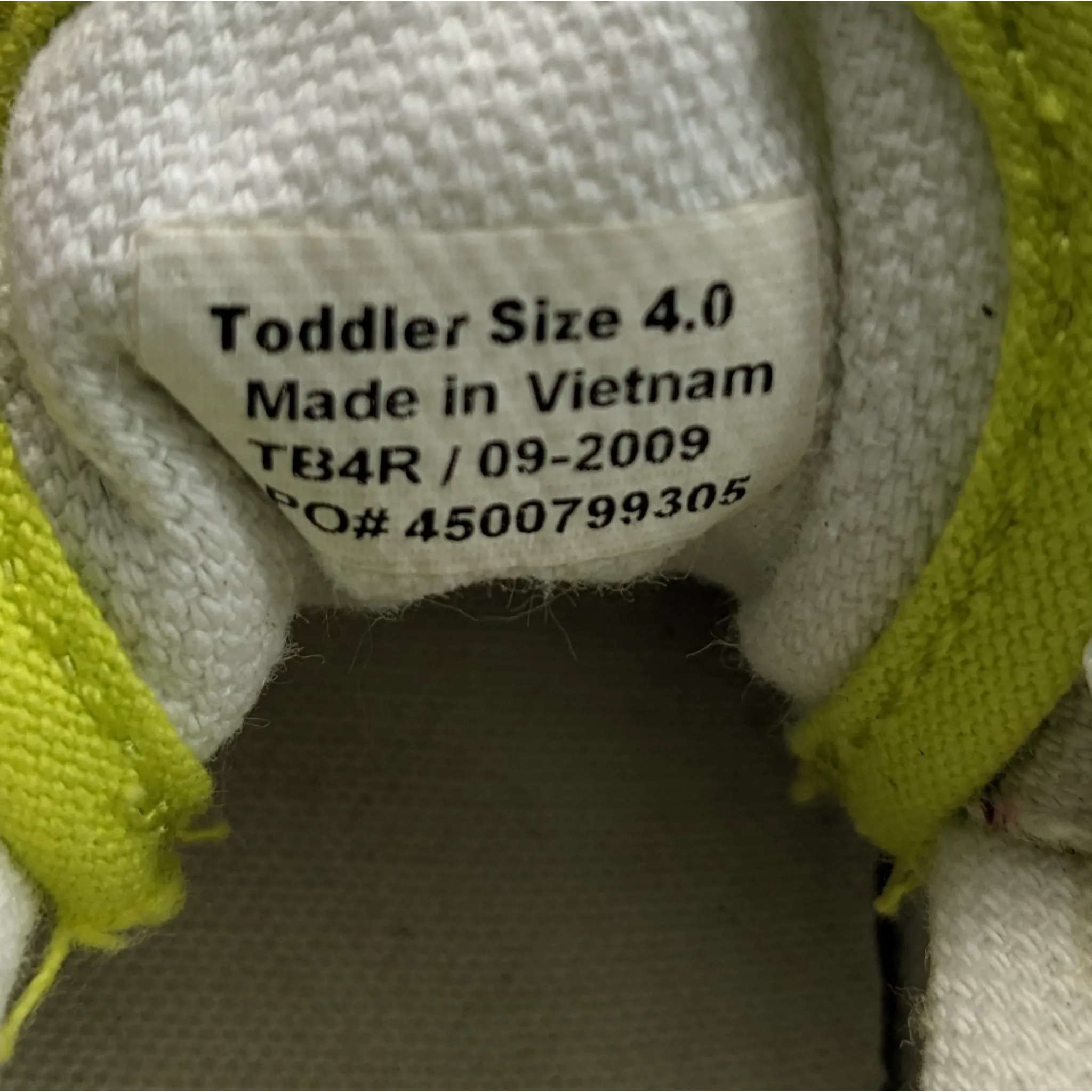 Vans Yellow Sneakers Toddler